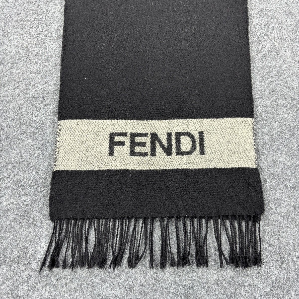 Fendi × Vintage Fendi Scarf # D717 # Muffler # Neckwear Size ONE SIZE - 3 Thumbnail