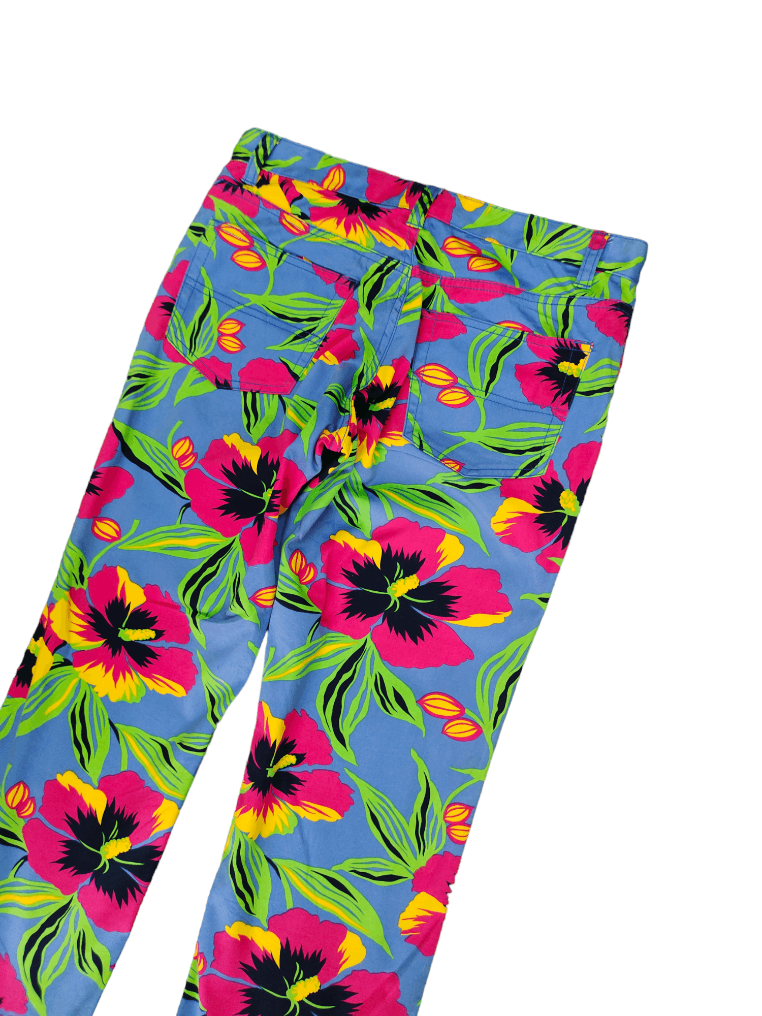Polo Ralph Lauren Polo Jeans Flower FullPrint Multicolor 3Q Pants Size 29" - 15 Thumbnail