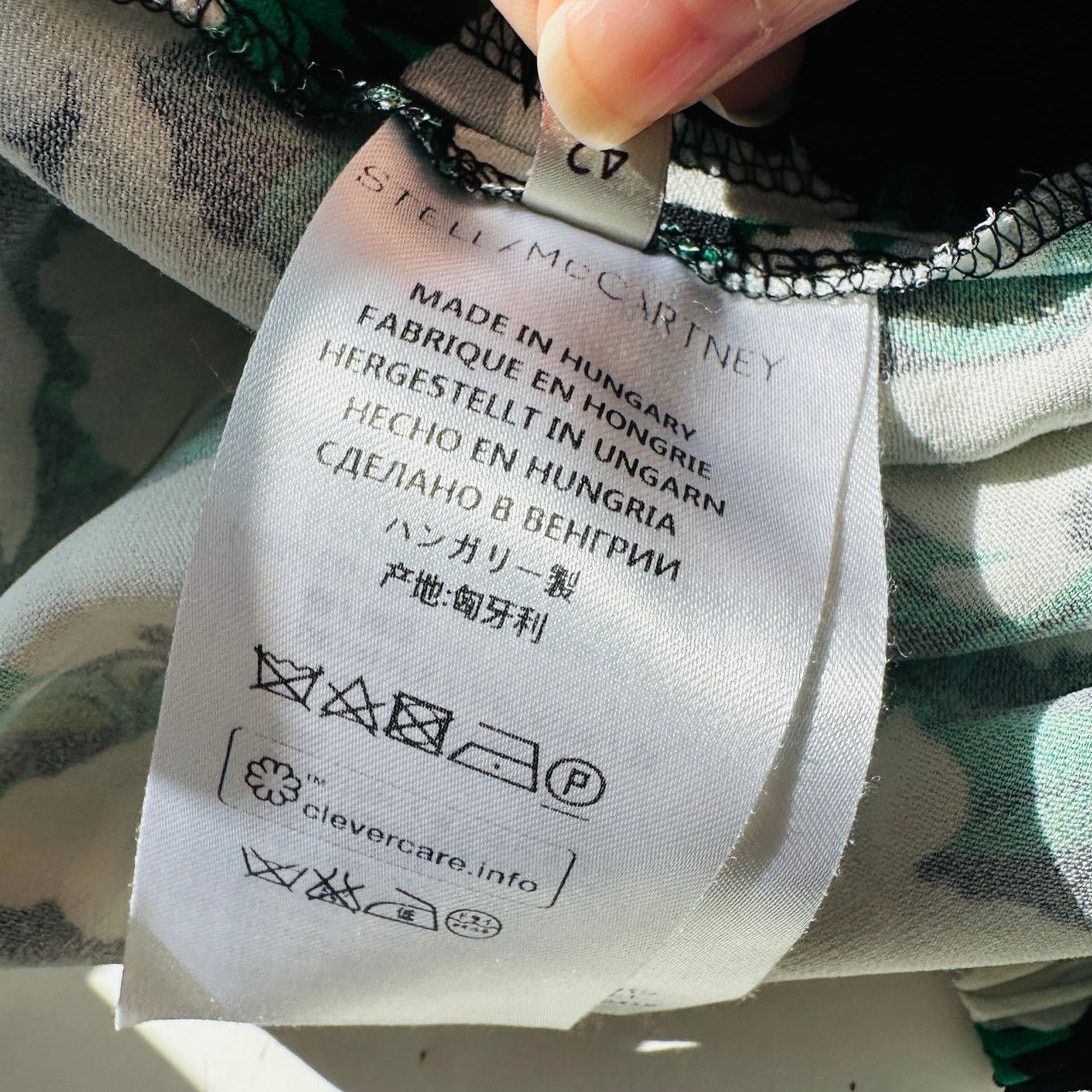 Stella McCartney Stella McCartney White Black Green Julia Flora Jogger Pants Size 42" / US 20 - 13 Thumbnail