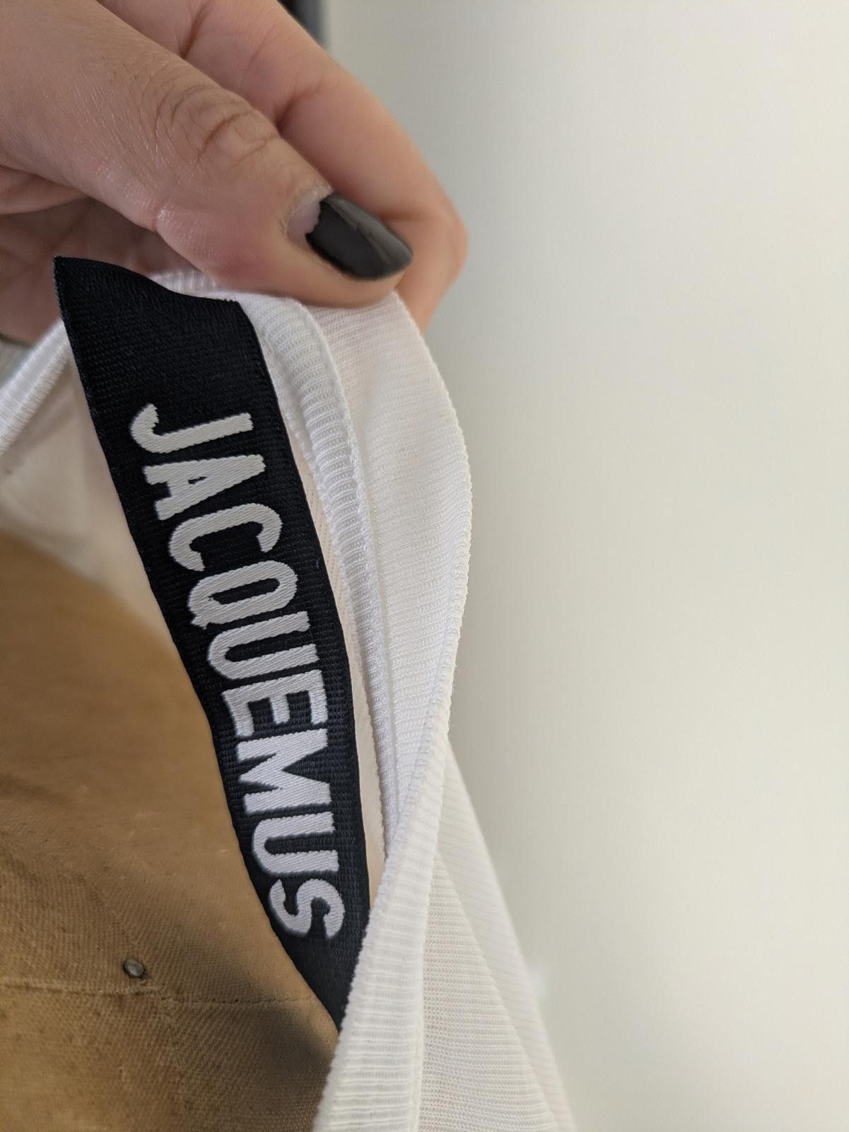Jacquemus 2010's Jacquemus white sheer logo tee Size M / US 6-8 / IT 42-44 - 6 Thumbnail