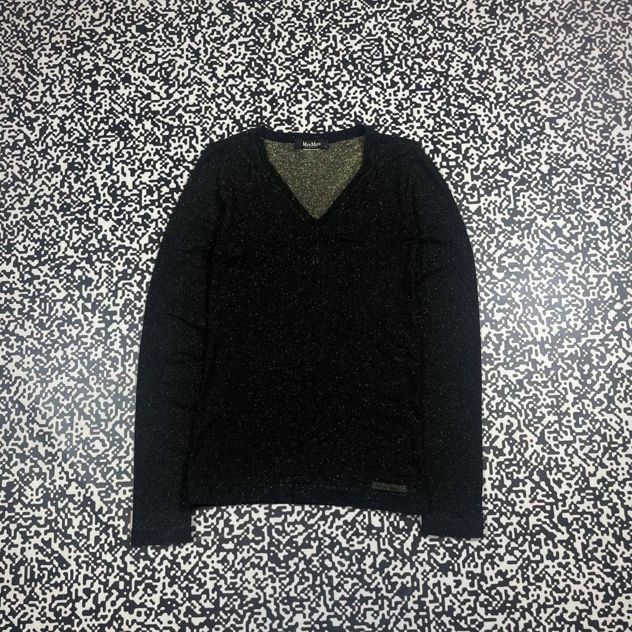 Max Mara Vintage Y2K Max Mara Bodywear Longsleeve Luxury Retro Style Size L / US 10 / IT 46 - 2 Thumbnail