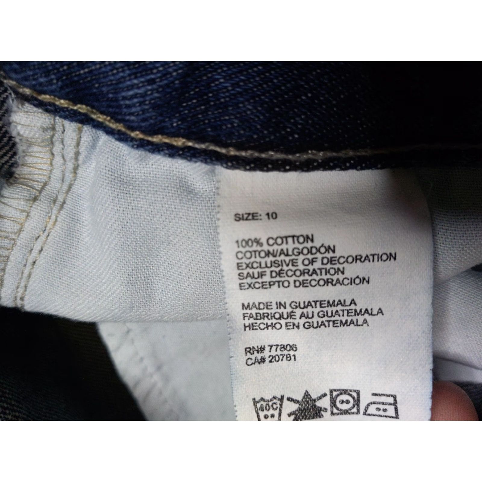 Tommy Hilfiger Y2K Low Rise Flare Leg Jeans Women's 10 Long Tommy Hilfiger Vintage Denim 32x31 Blue USA 90s Festival Grunge Logo Retro Mens Womens Girls Boys Size 32" / US 10 / IT 46 - 5 Thumbnail