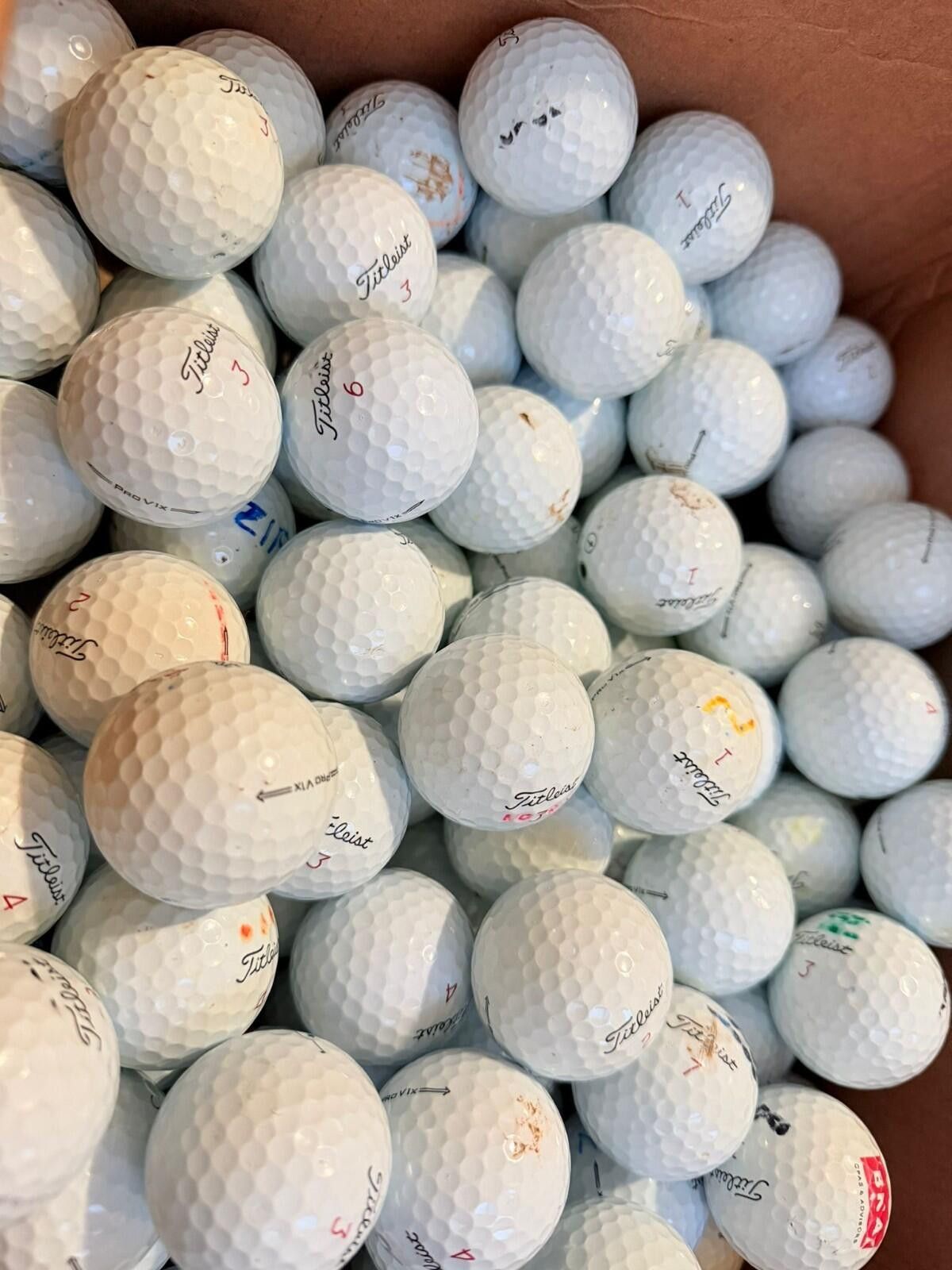 Titleist PAck of 96 units Golf Balls (Mixed/Titleist) Titleist Size ONE SIZE - 3 Thumbnail