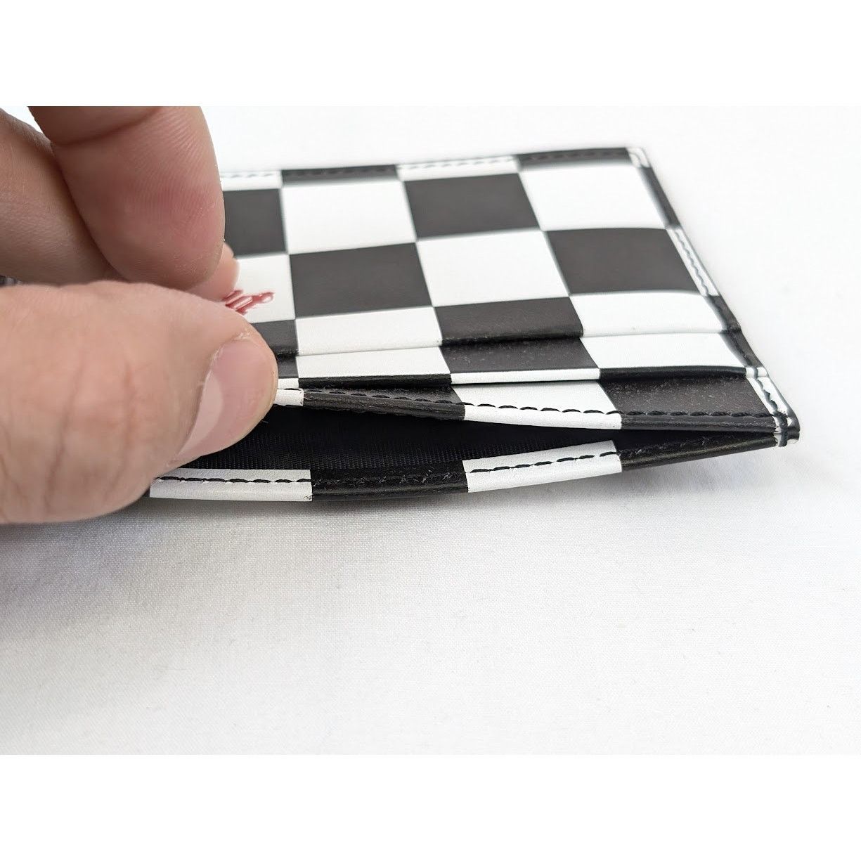 Palm Angels o1rshd1 Size: OS / Printed Card Holder in Black/White Size ONE SIZE - 6 Thumbnail