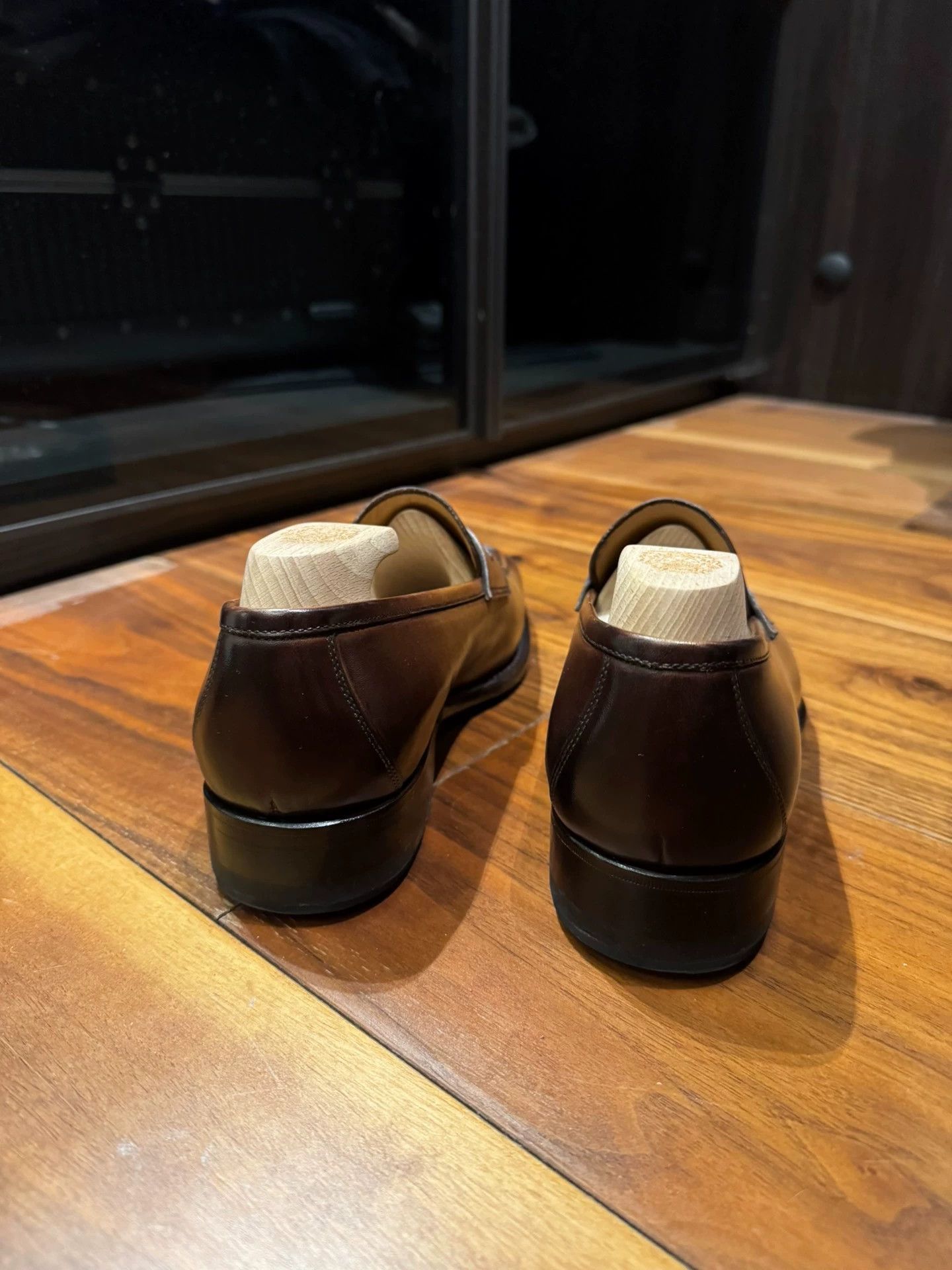 Other Paolo Scafora Handmade Brown Calfskin Loafer 39/40 Size US 6 / EU 39 - 3 Thumbnail