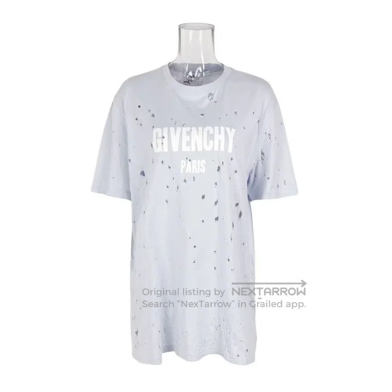 Givenchy Givenchy Ripped T-shirt Size US M / EU 48-50 / 2 - 1 Thumbnail