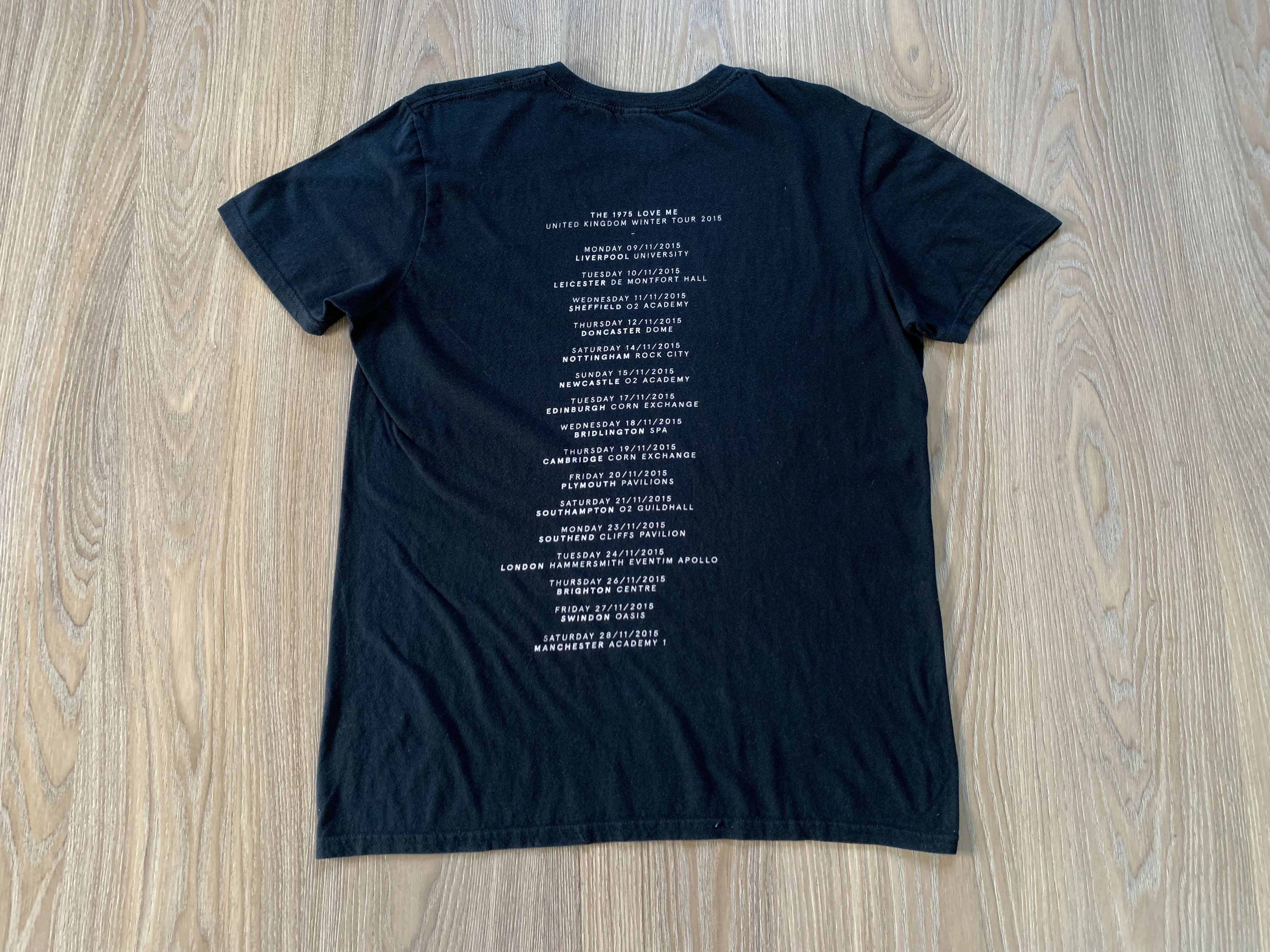 Band Tees The 1975 Vintage Printed Tour T Shirt Size US M / EU 48-50 / 2 - 3 Thumbnail