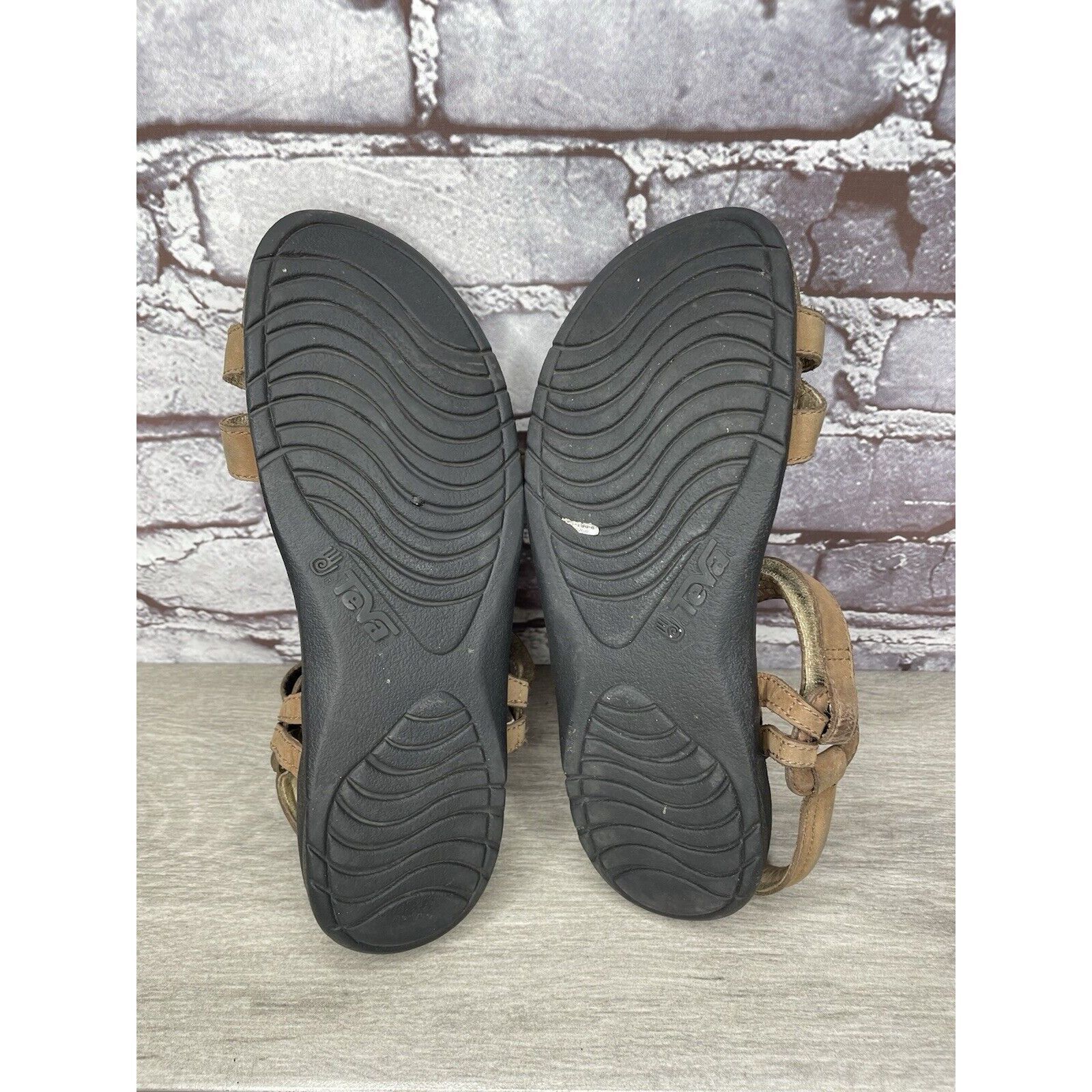 Teva Teva Ventura Cork Brown Ankle Strappy Casual Outdoor Sandals Size US 9 / IT 39 - 17 Thumbnail