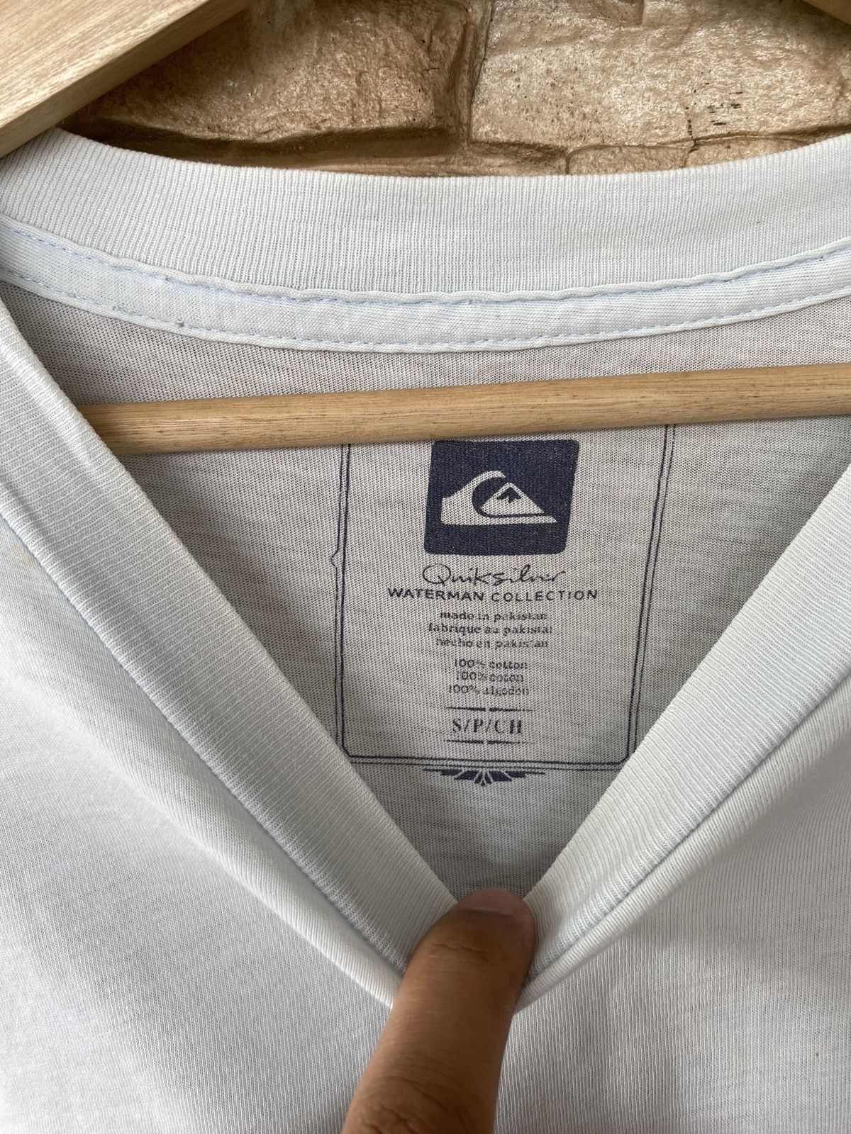 Quiksilver Vintage Quiksilver Waterman Fish Tshirt Size US L / EU 52-54 / 3 - 8 Thumbnail