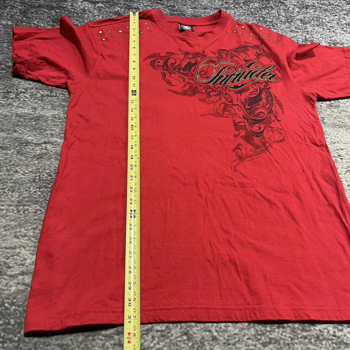 Affliction Vintage Y2K Akcess Goth Grunge Skater Cross Wings T Shirt Size US XXL / EU 58 / 5 - 10 Thumbnail