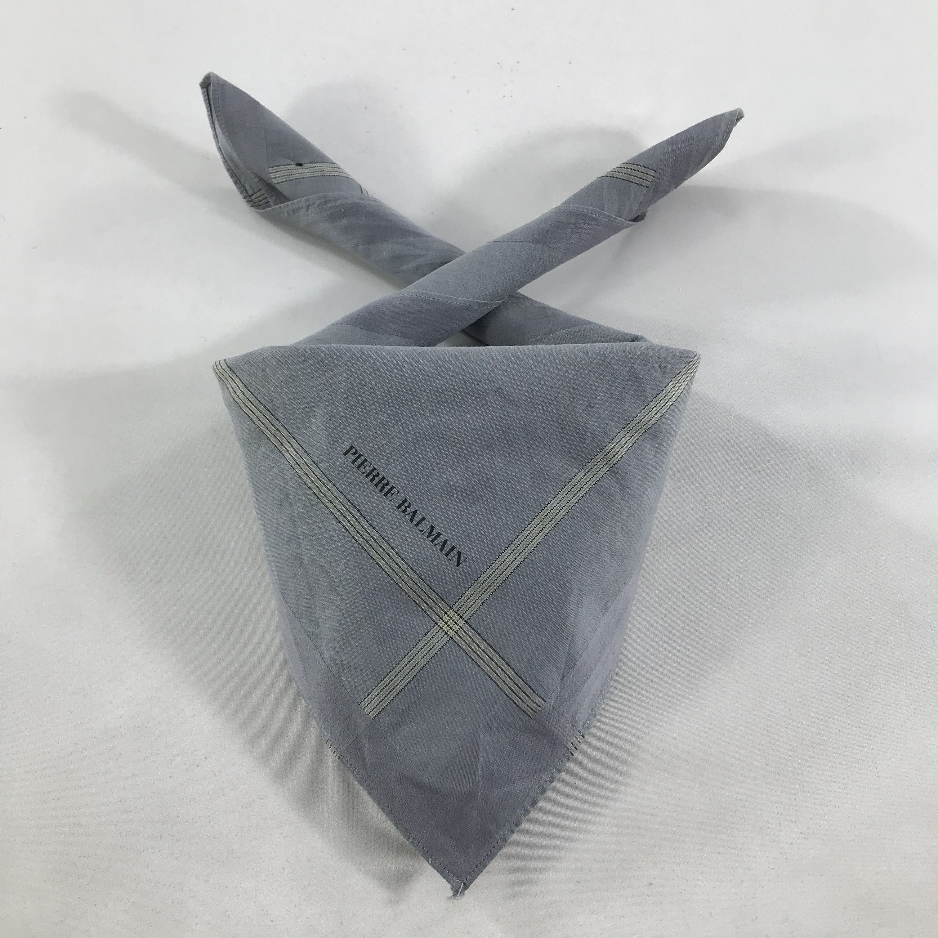 Pierre Balmain × Vintage Pierre Balmain Bandana / Handkerchief / Neckerchief - S1677 Size ONE SIZE - 3 Thumbnail