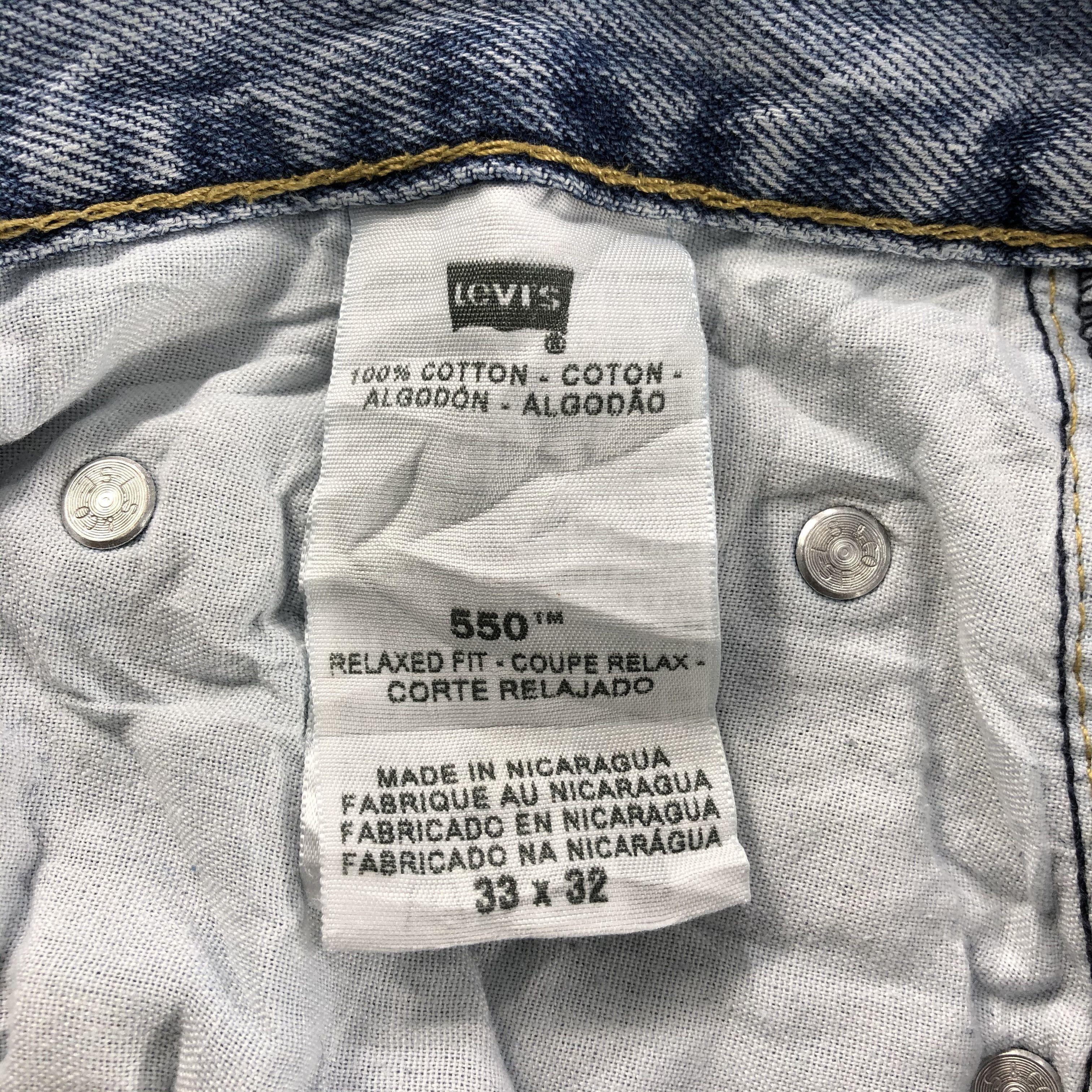 Levi's Vintage Levis 550 Jeans- J1340 Size US 32 / EU 48 - 10 Thumbnail