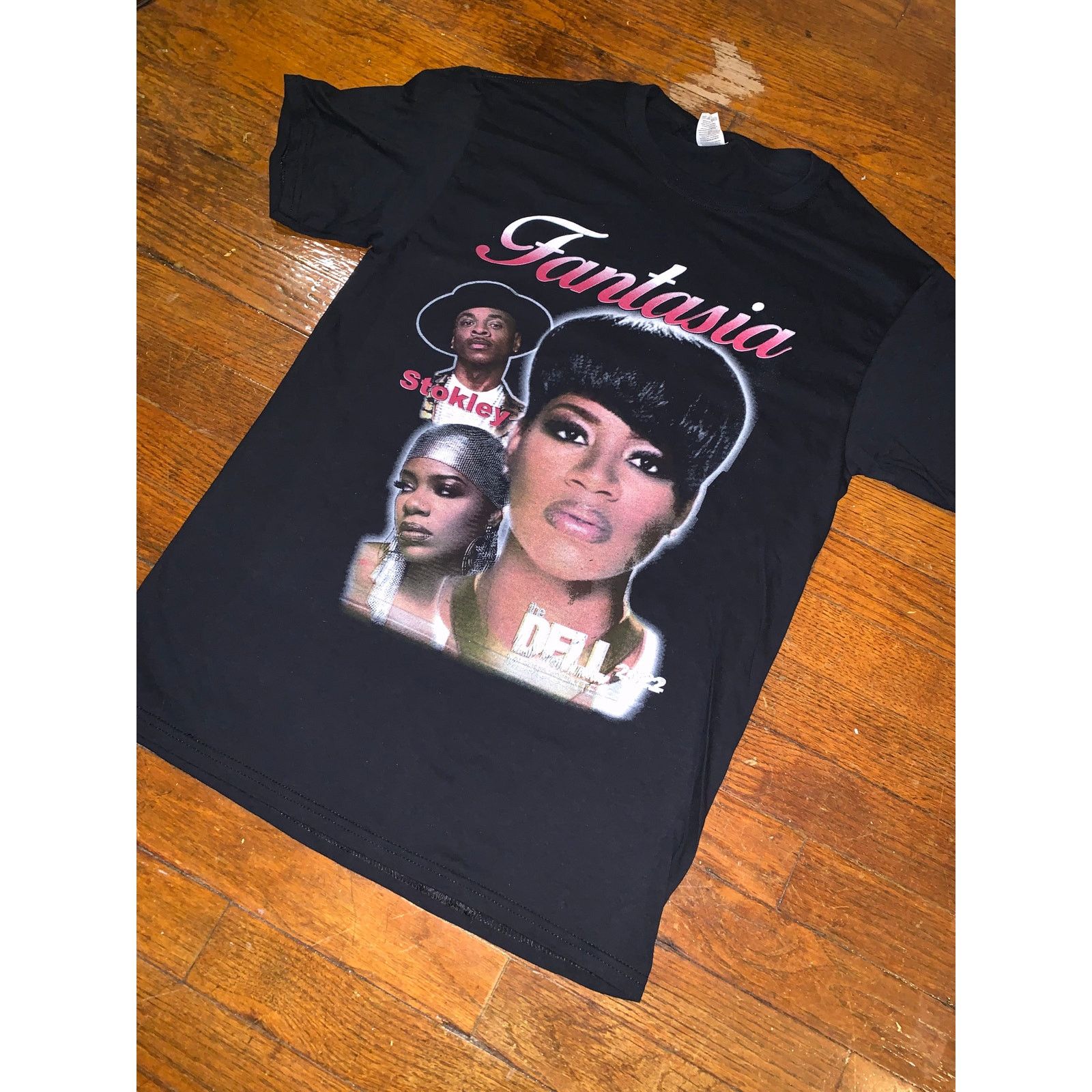 Band Tees × Fruit Of The Loom Fantasia Barrino Rap Tee Black Small Graphic Shirt Size US S / EU 44-46 / 1 - 3 Thumbnail