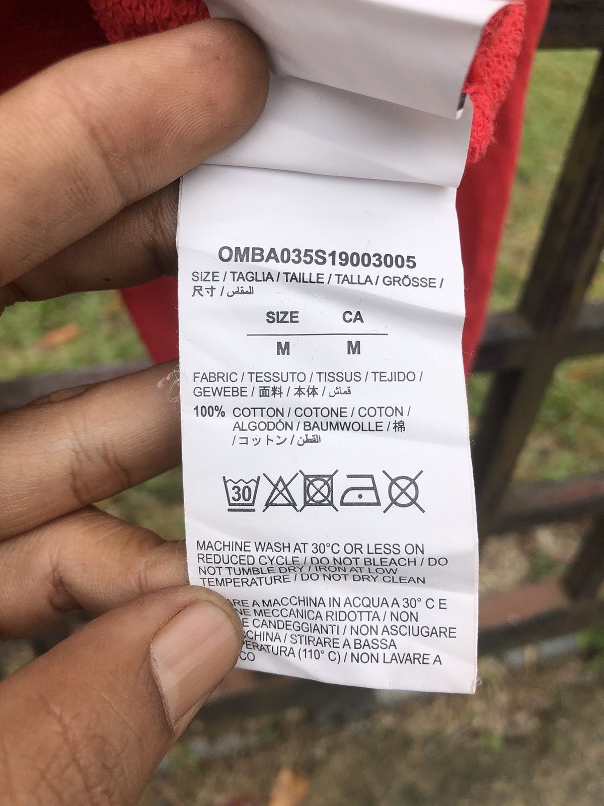 Off-White Virgil Abloh MCA Figure OF Speech OFF-WHITE Monalisa Sweater Size US M / EU 48-50 / 2 - 15 Thumbnail