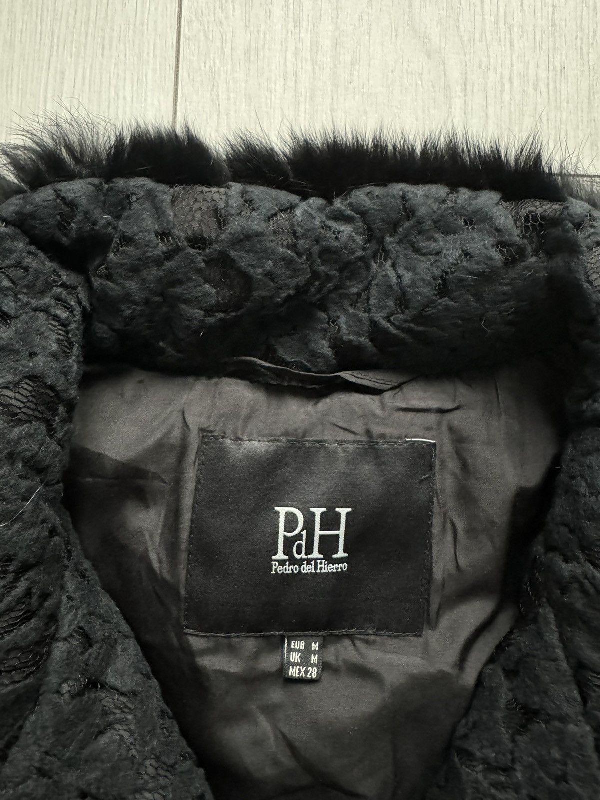Other Pedro del Hierro Puffer Jacket With Fur Trim Laces JKT Size M / US 6-8 / IT 42-44 - 6 Thumbnail
