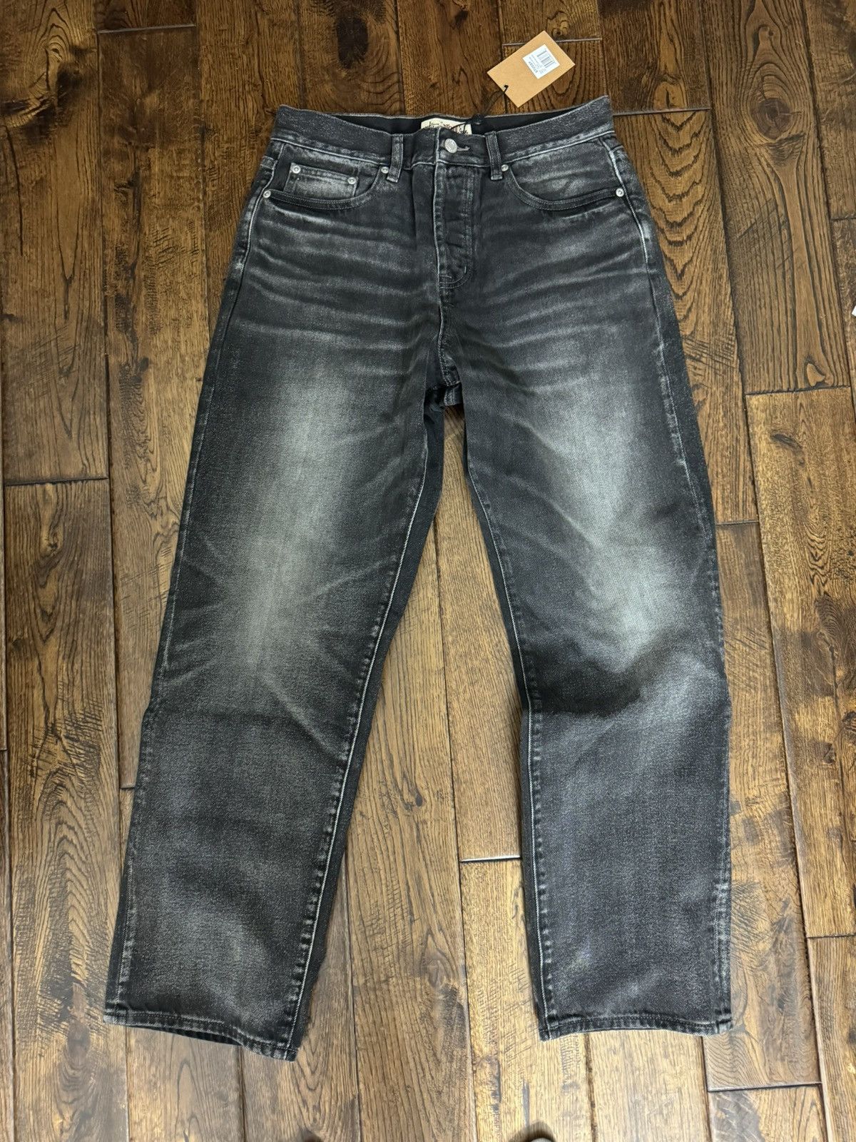 Stussy Stussy Big Ol' Jean Vintage Wash Black | Grailed