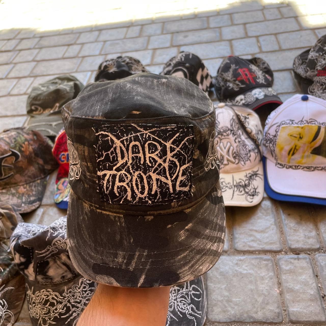 Other camo dark trone tribal cap y2k Size ONE SIZE - 2 Thumbnail