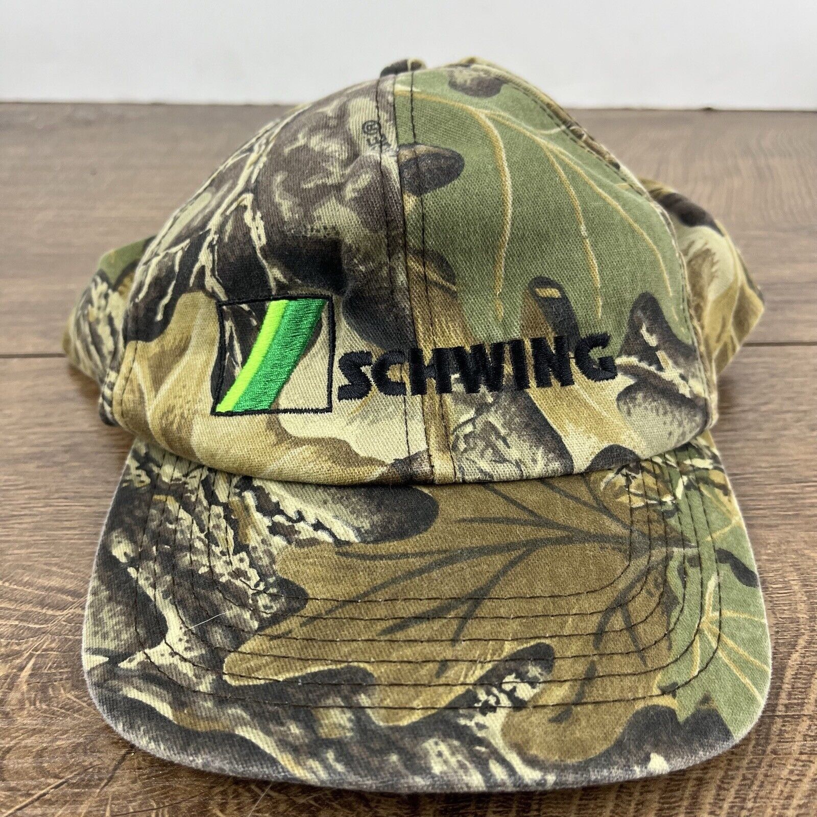 Other Schwing Hat Schwing Baseball Hat Green Camo Adjustable Hat G Size ONE SIZE - 6 Thumbnail