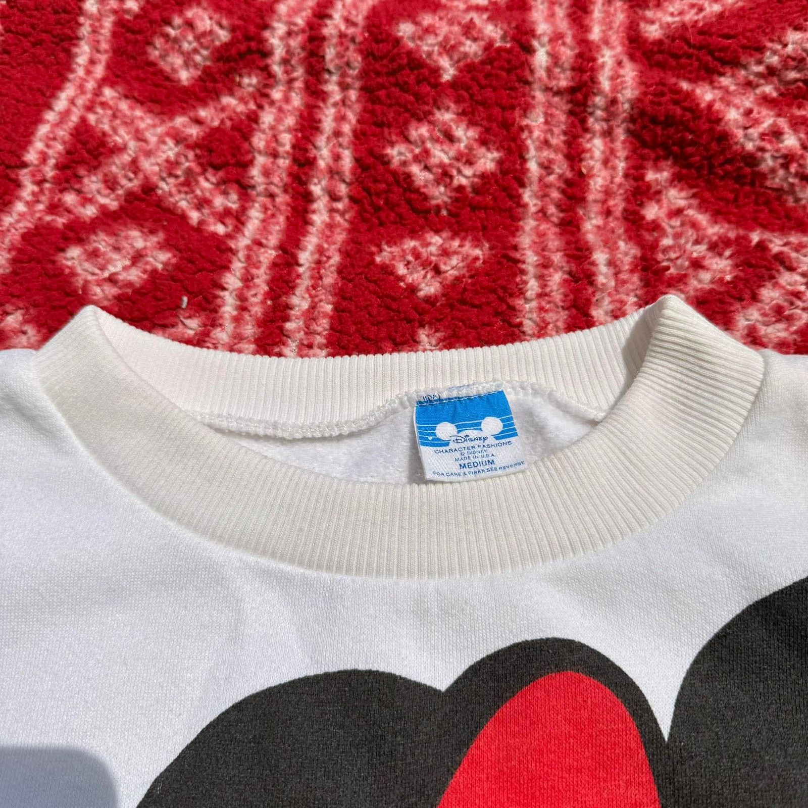 Disney 90s Disney Minnie Mouse Double Sided Big Graphic Sweatshirt Size M / US 6-8 / IT 42-44 - 9 Thumbnail