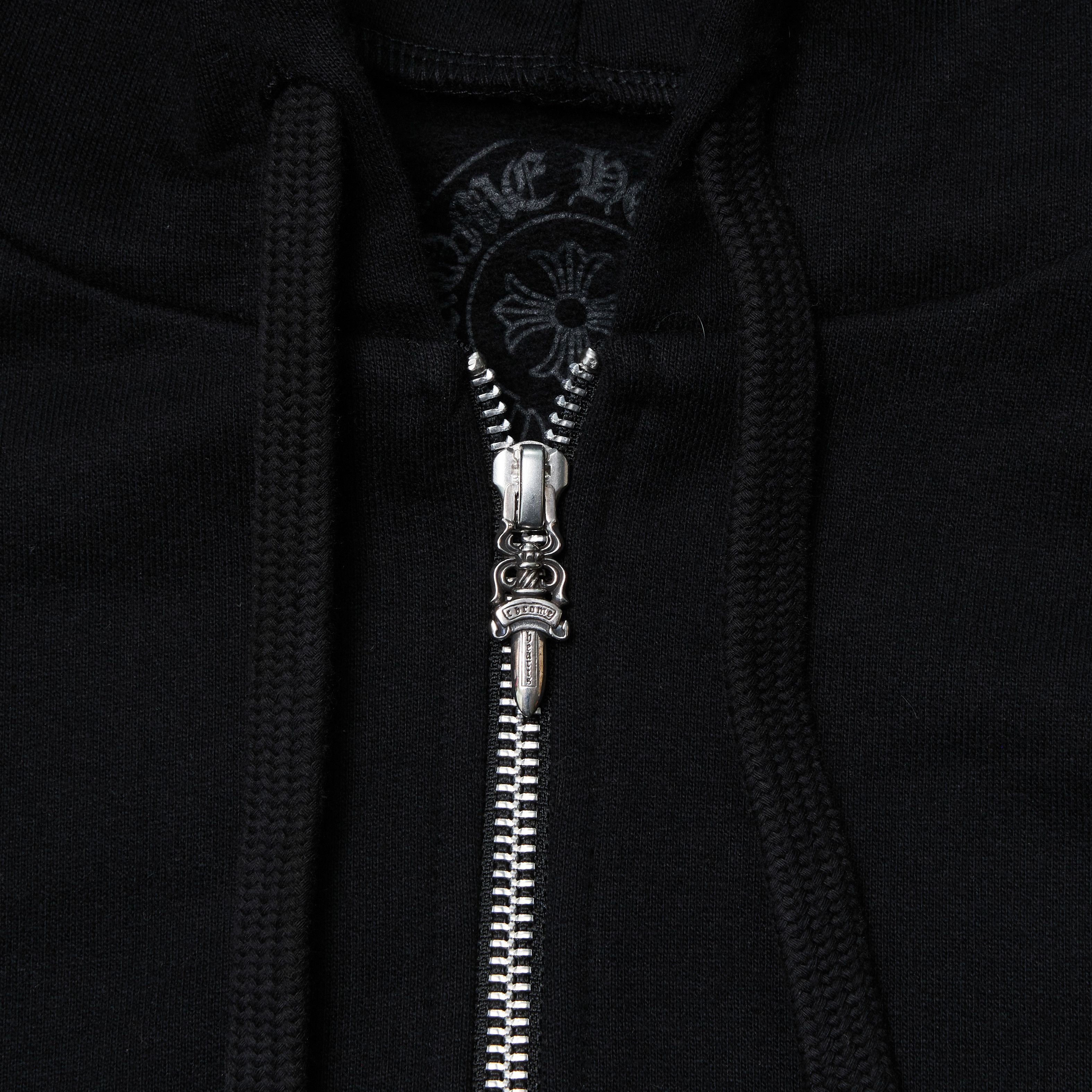 Chrome Hearts CHROME HEARTS Multi Color Horseshoe Logo Zip Up Hoodie BLACK Size US L / EU 52-54 / 3 - 6 Thumbnail