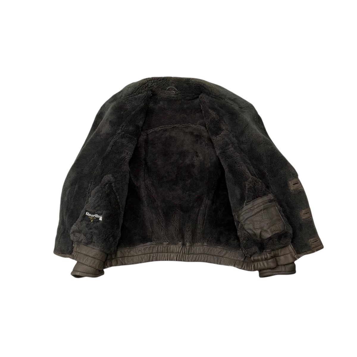 Leather Vintage Sheepskin Shearling Avant Garde Leather Jacket Size US M / EU 48-50 / 2 - 18 Thumbnail