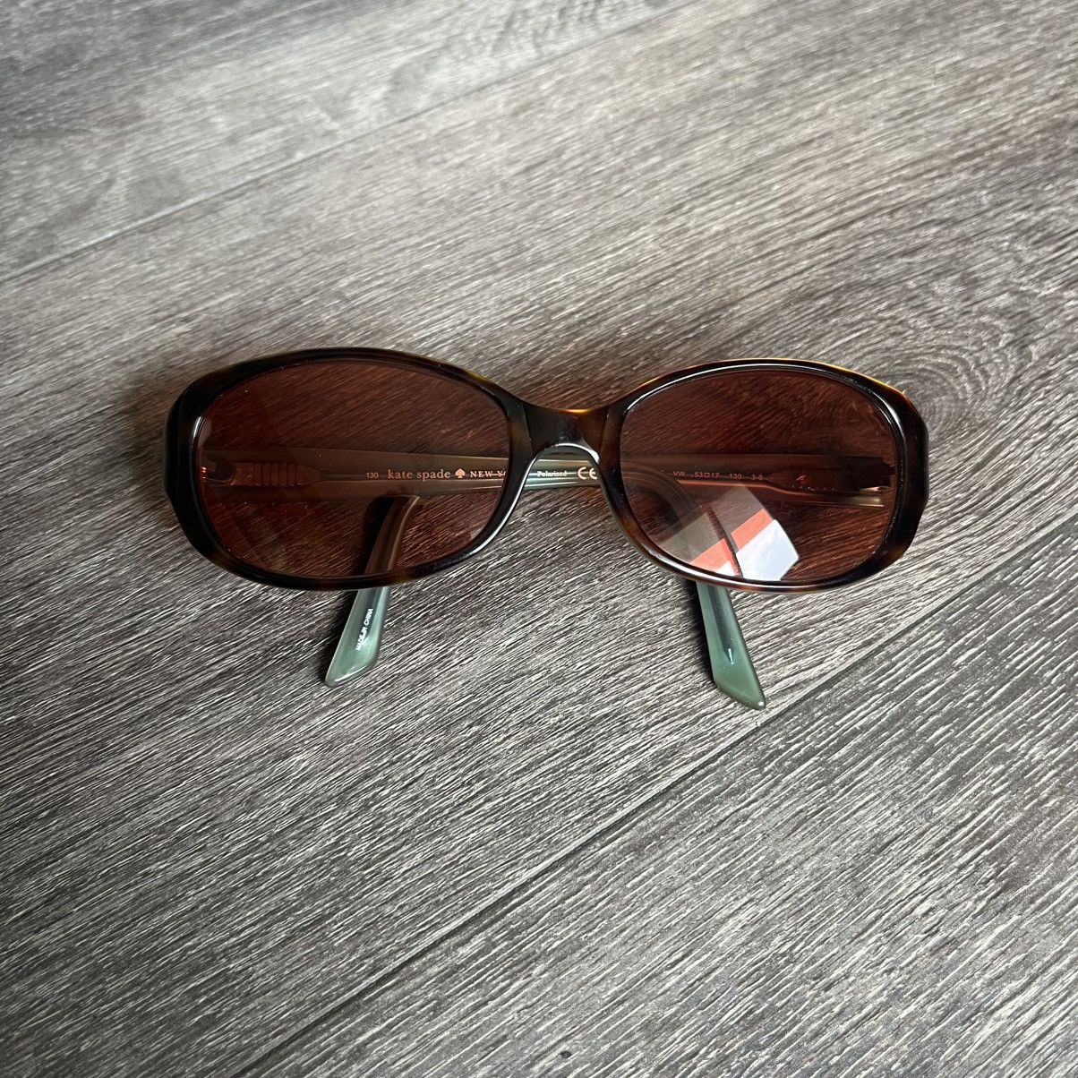 Kate Spade Kate Spade New York Lyla/S JEYP VW Blue Maroon Sunglasses Size ONE SIZE - 1 Thumbnail