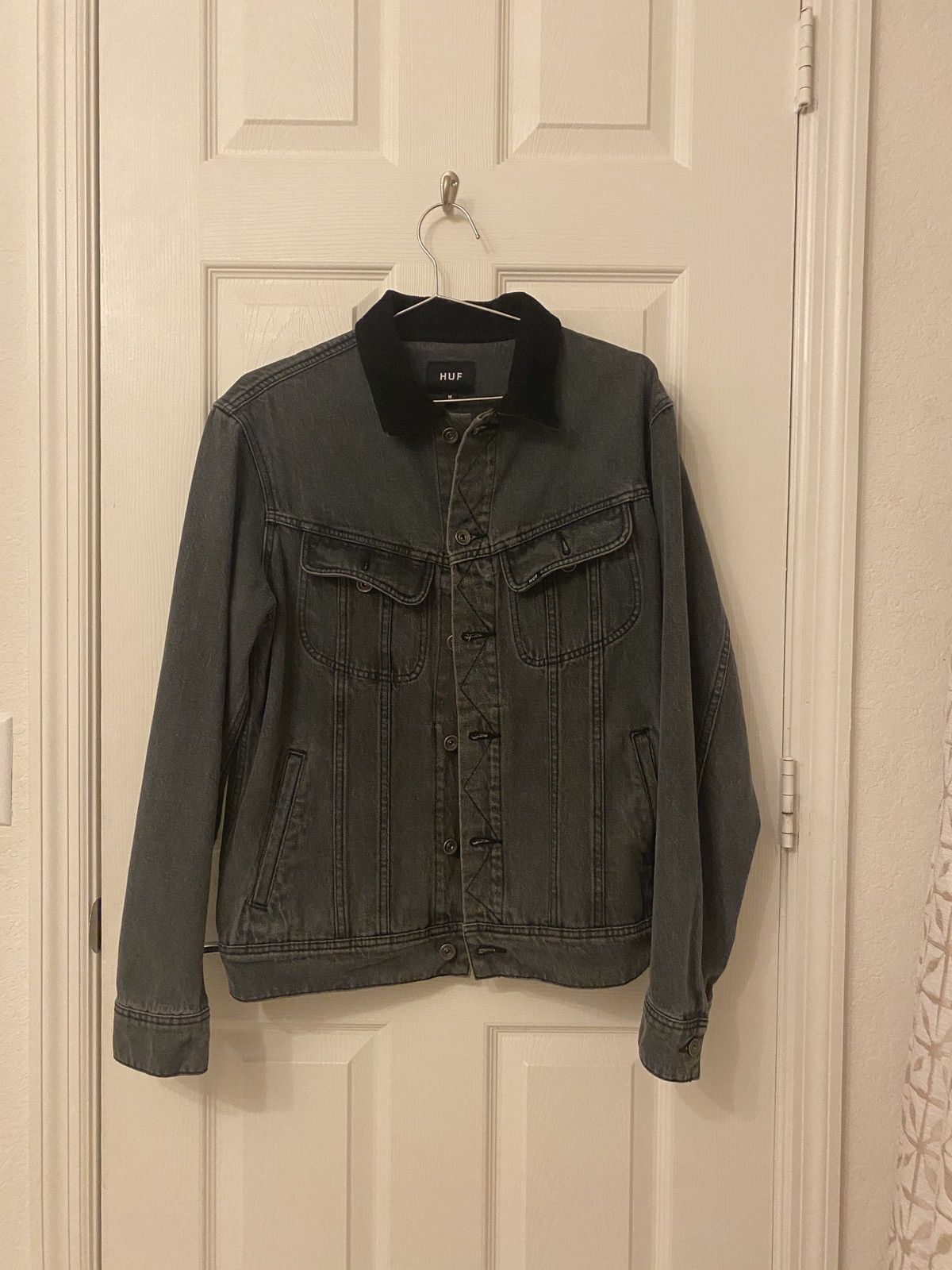 Huf HUF heavy denim jacket Size US M / EU 48-50 / 2 - 1 Thumbnail