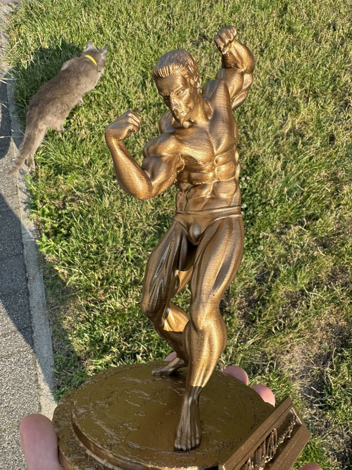 Other Gym statue Arnold Schwarzenegger 34cm Size ONE SIZE - 8 Thumbnail