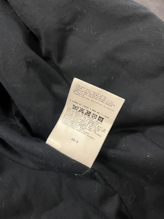 Dolce & Gabbana AW2006 Dolce & Gabbana Black Premium Officer Naval Buttoned Leather Jacket Size US M / EU 48-50 / 2 - 12 Thumbnail