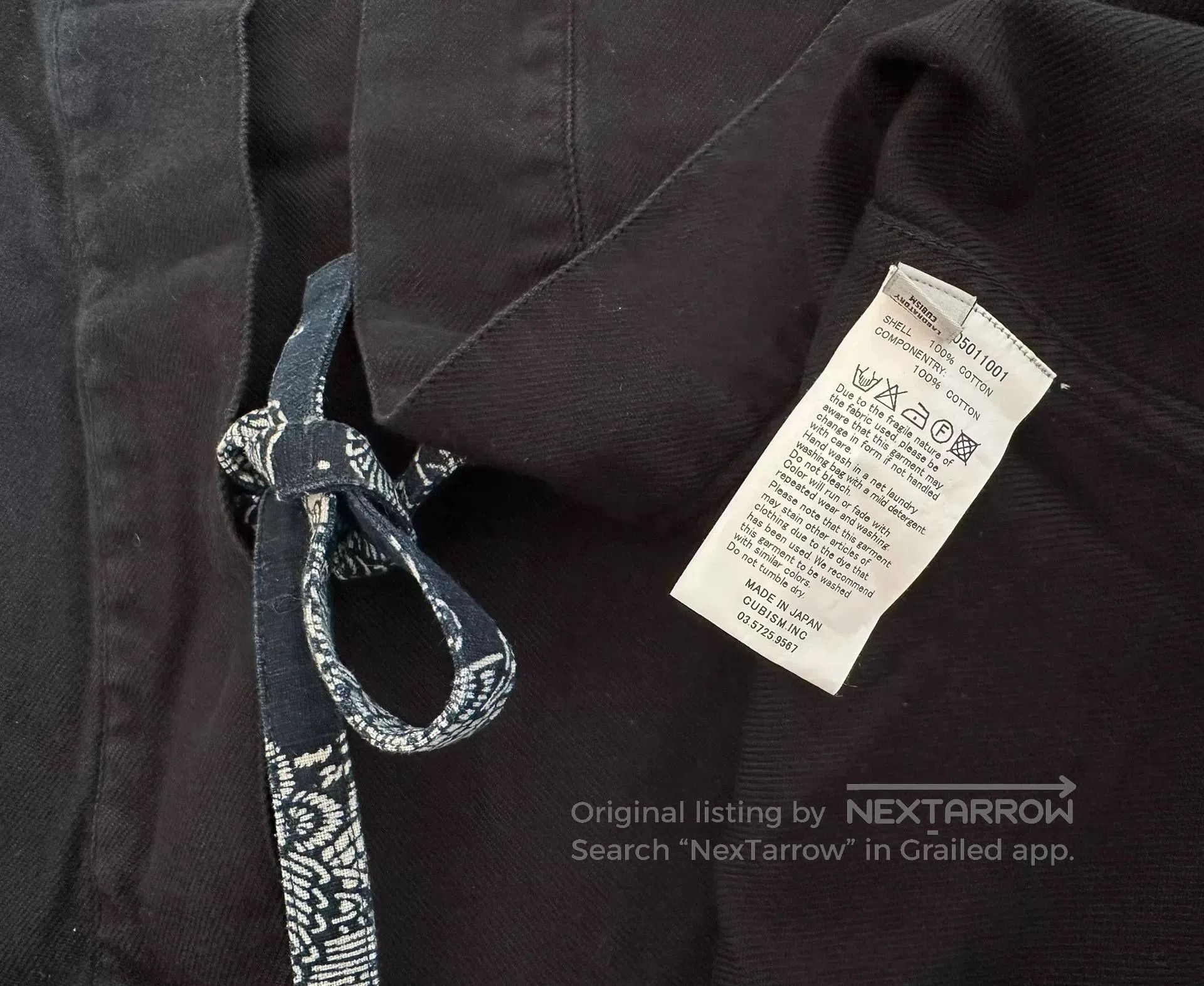 visvim indigo overdye shirt.