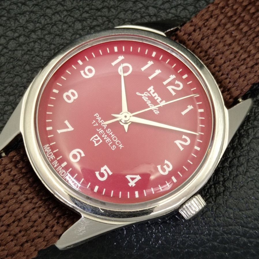HMT CLASSIC HMT JANATA HAND-WINDING MENS WATCH a700067-a Size 38 - 6 Thumbnail