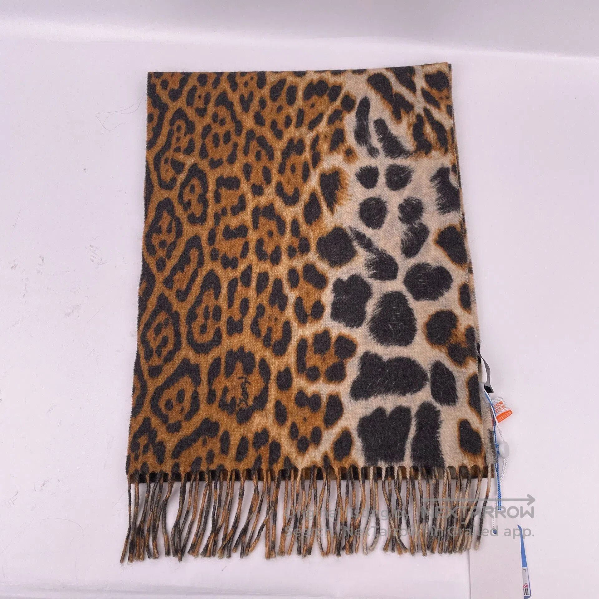 Hedi Slimane × Saint Laurent Paris FW15 Striped Wool Scarf | Grailed