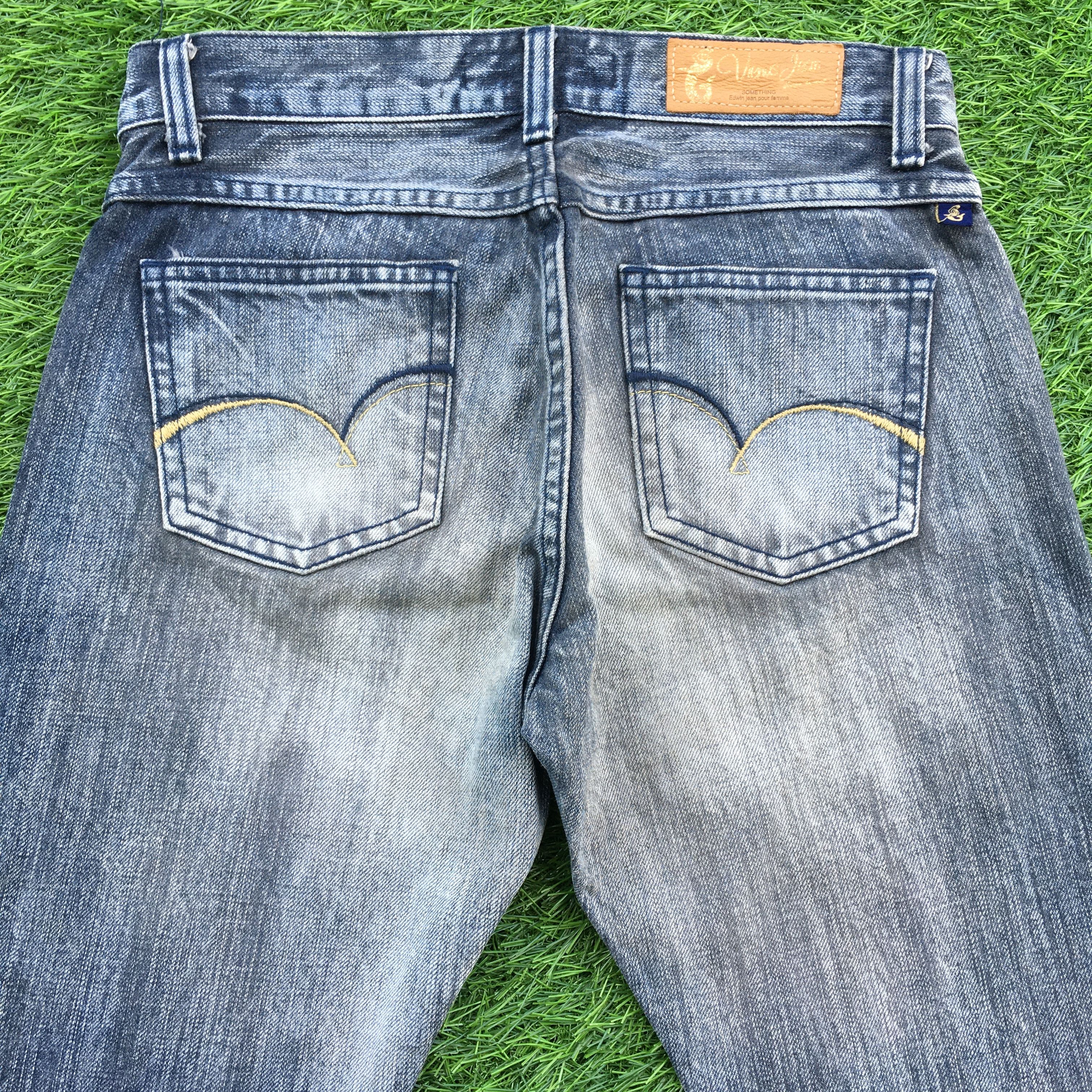 Designer Japanese Low Rise Bootcut Jeans D-1005 Size 26" / US 2 / IT 38 - 4 Thumbnail