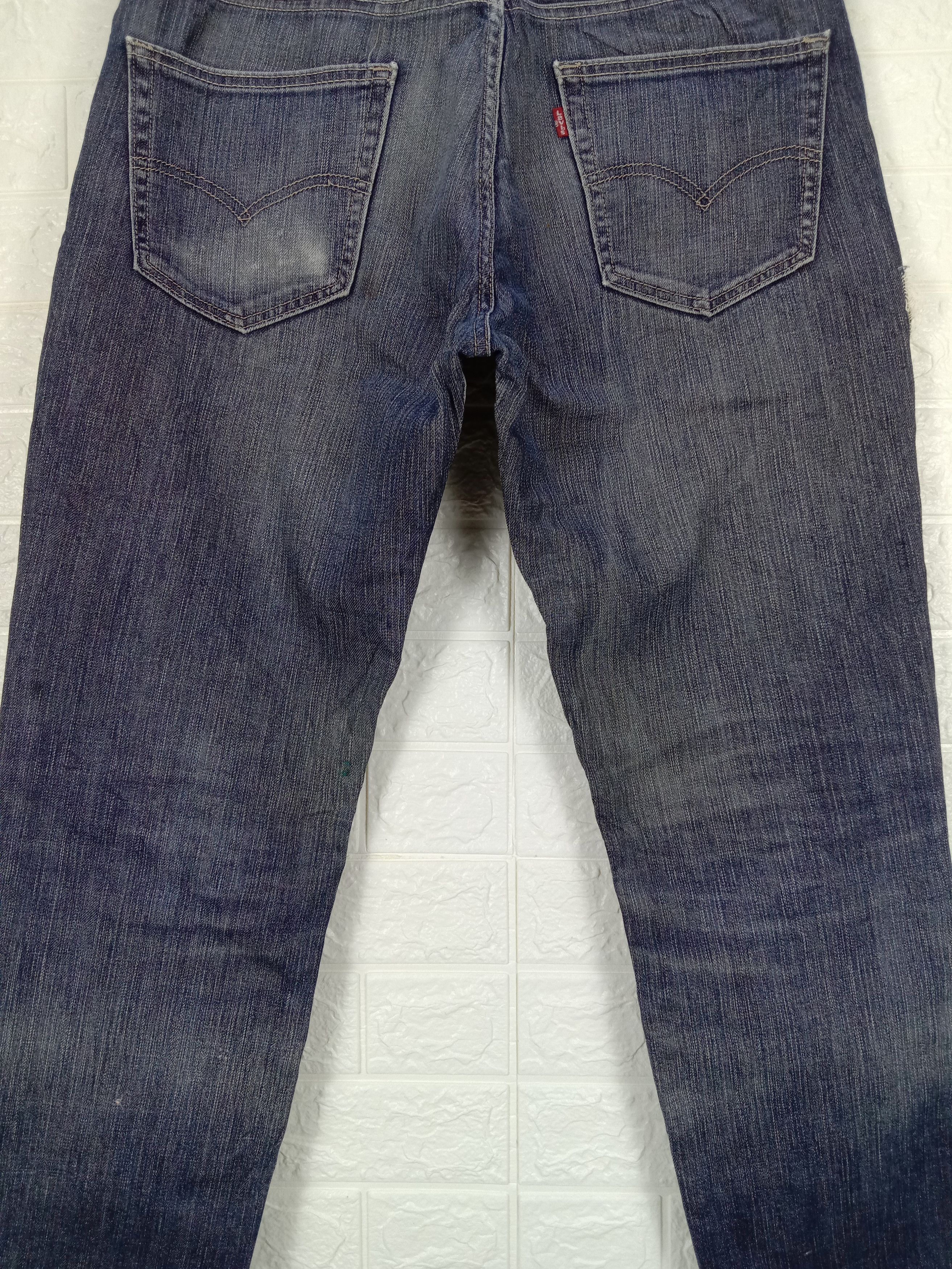 Levi's Vintage Levi's 511 Slim Jeans Earth Tone Distressed Denim Size US 36 / EU 52 - 7 Thumbnail