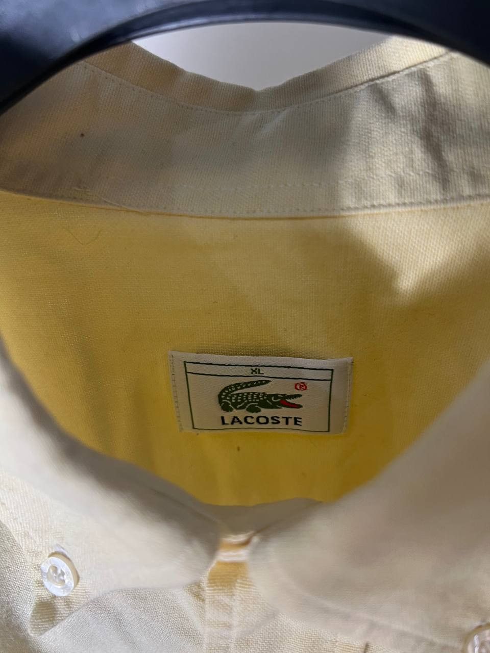 Lacoste VINTAGE LACOSTE CHEMISE RETRO DESIGNER SHIRT CASUAL 90s Size US XL / EU 56 / 4 - 5 Thumbnail