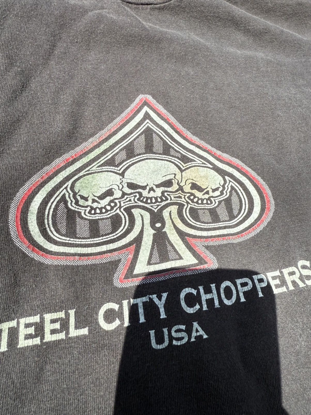 Other Vintage Steel City Choppers Long Sleeve Tee Size US M / EU 48-50 / 2 - 2 Thumbnail