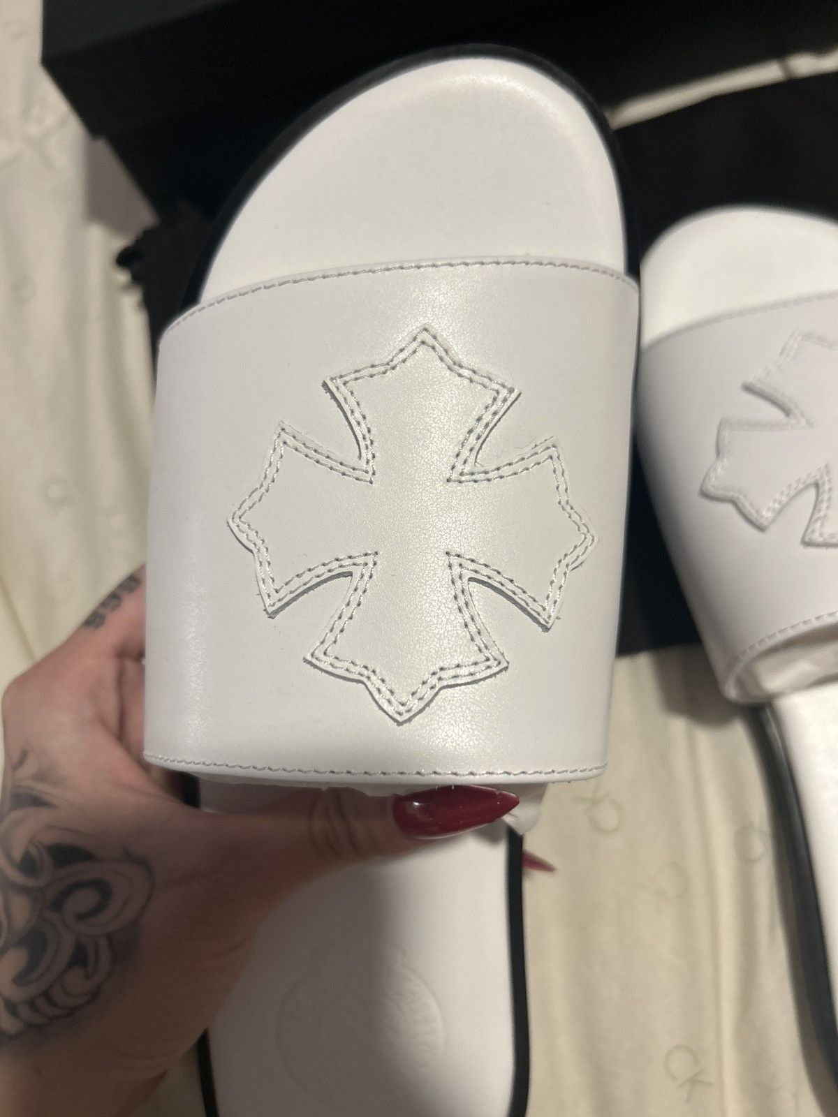 Chrome Hearts Chrome hearts slides Size US 10 / IT 40 - 5 Thumbnail