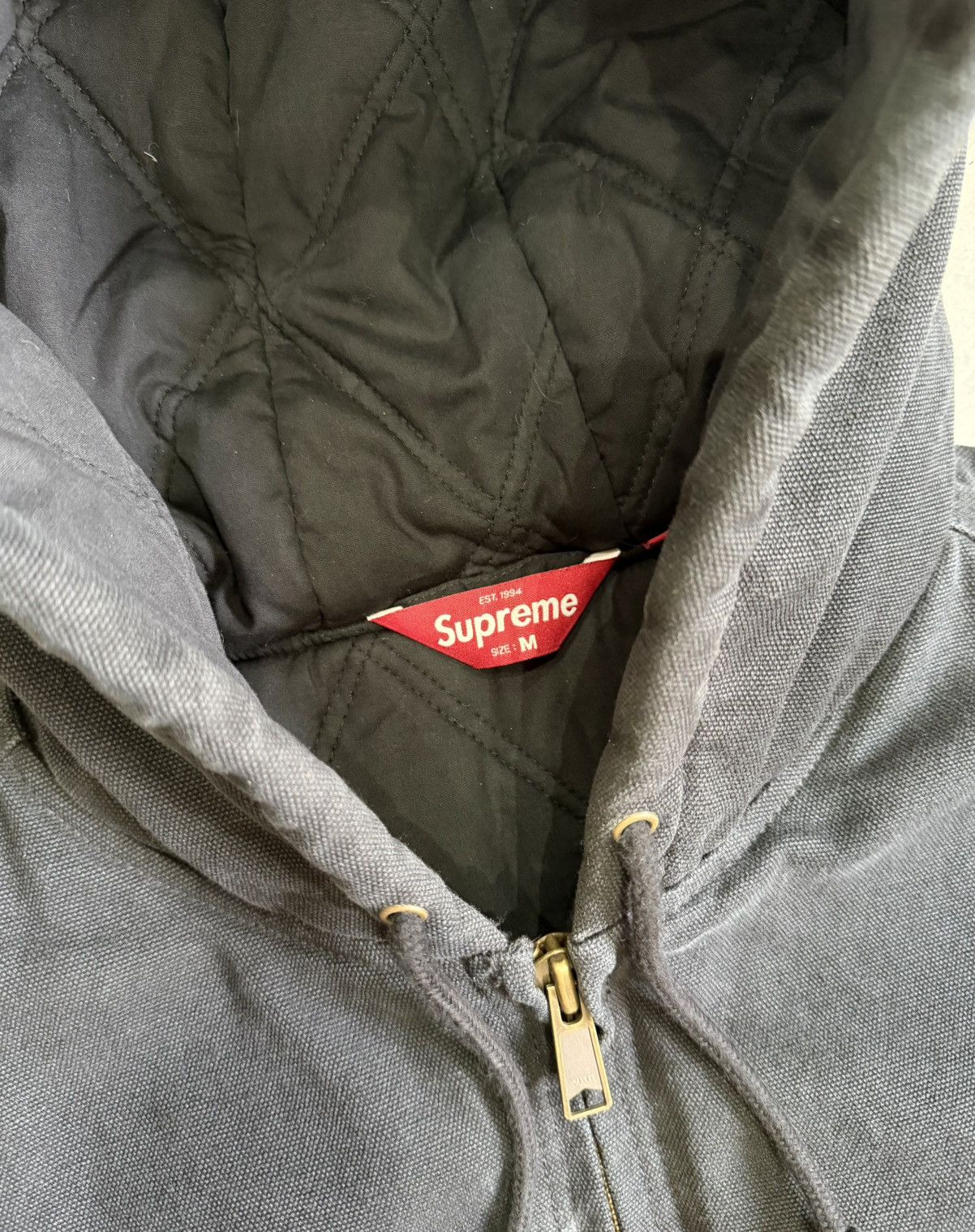 Supreme Supreme Reflective Work Jacket with Stripes Size US M / EU 48-50 / 2 - 7 Thumbnail
