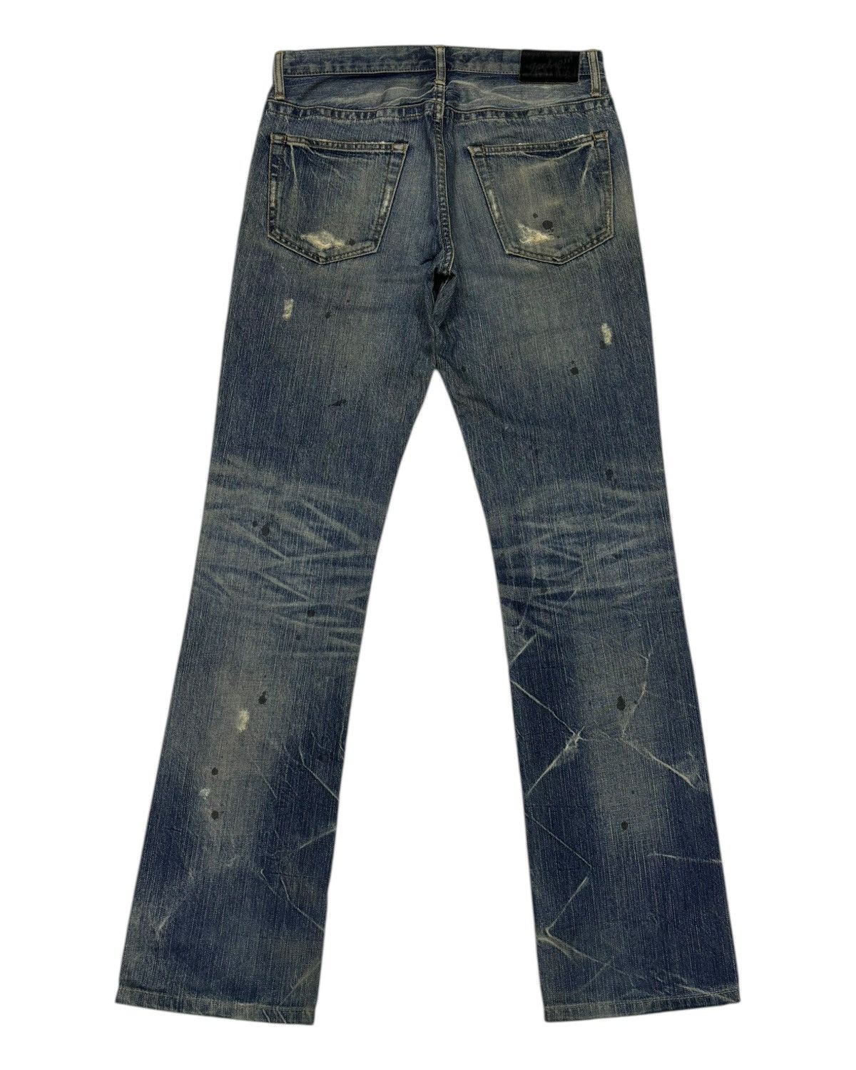 14th Addiction 🔥BLUE WAY X JACK ROSE SLIM FIT FLARE JEANS Size US 30 / EU 46 - 8 Thumbnail