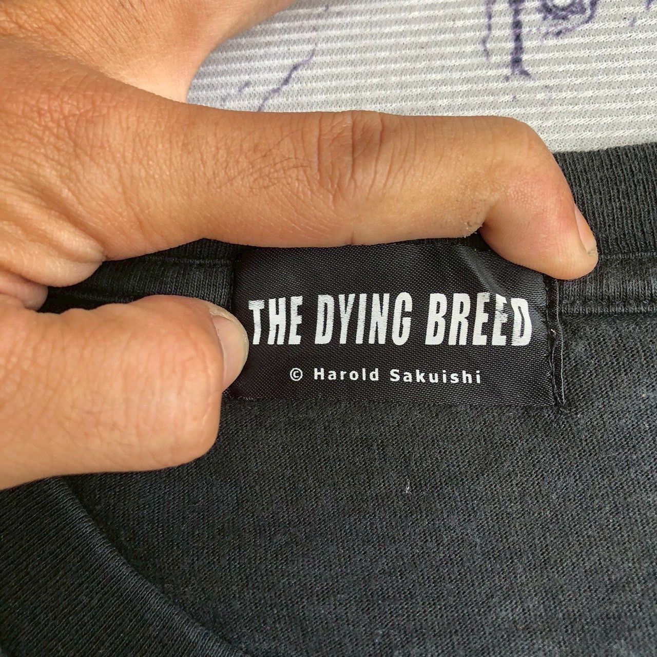 Band Tees The Dying Breed Tour Tee – Harold Sakuishi Vintage Style Size US L / EU 52-54 / 3 - 4 Thumbnail