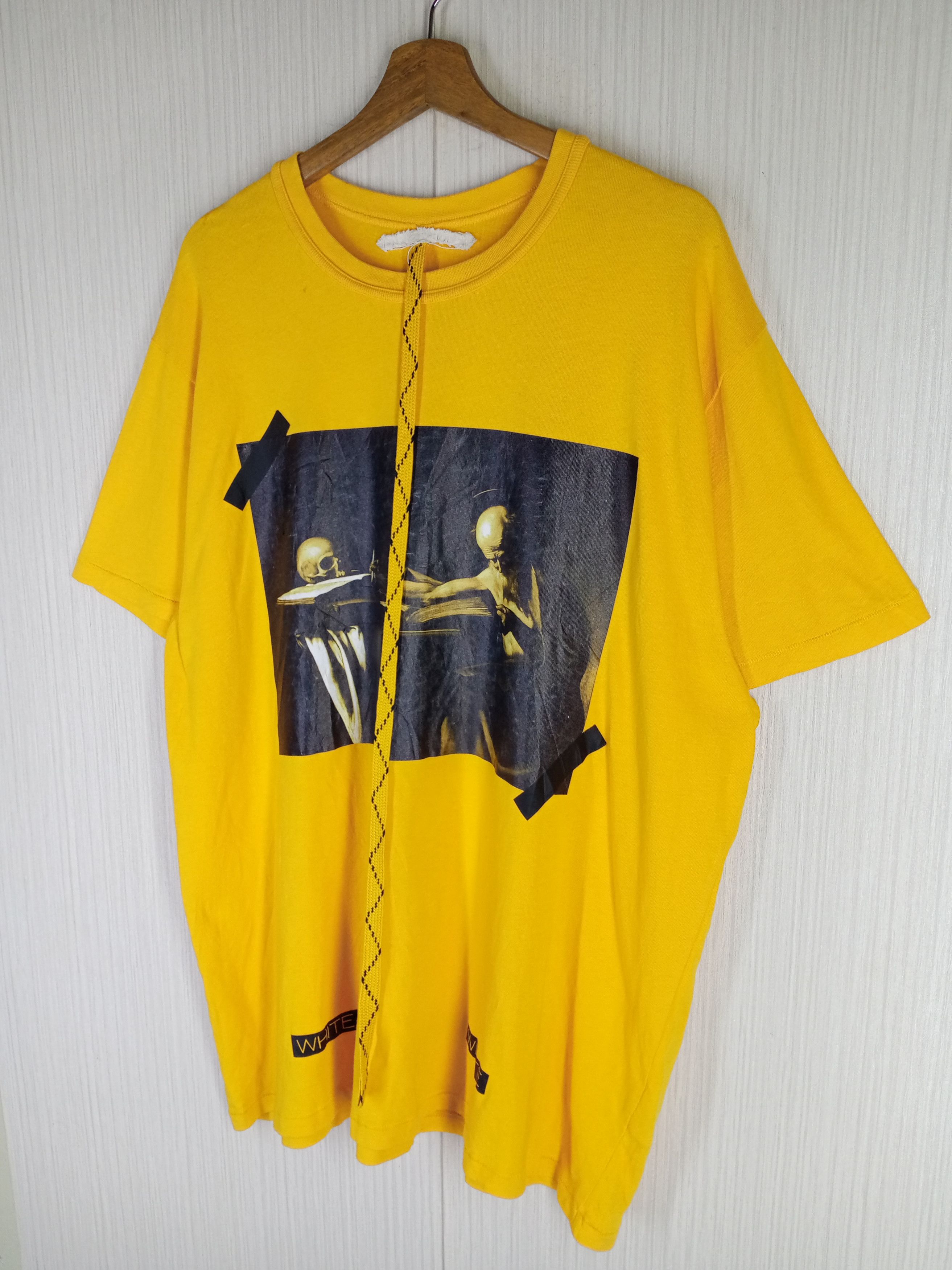 Off-White Off White C/O Virgin Abloh Caravaggio Tshirt Size US L / EU 52-54 / 3 - 3 Thumbnail