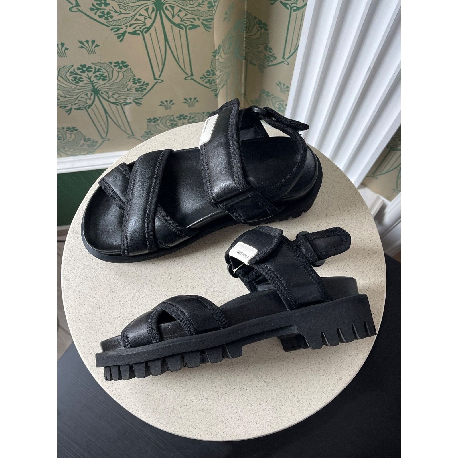 Ganni Ganni Utility Hiking Black Sandals Women’s Size: 37 US 7 Size US 7 / IT 37 - 2 Thumbnail
