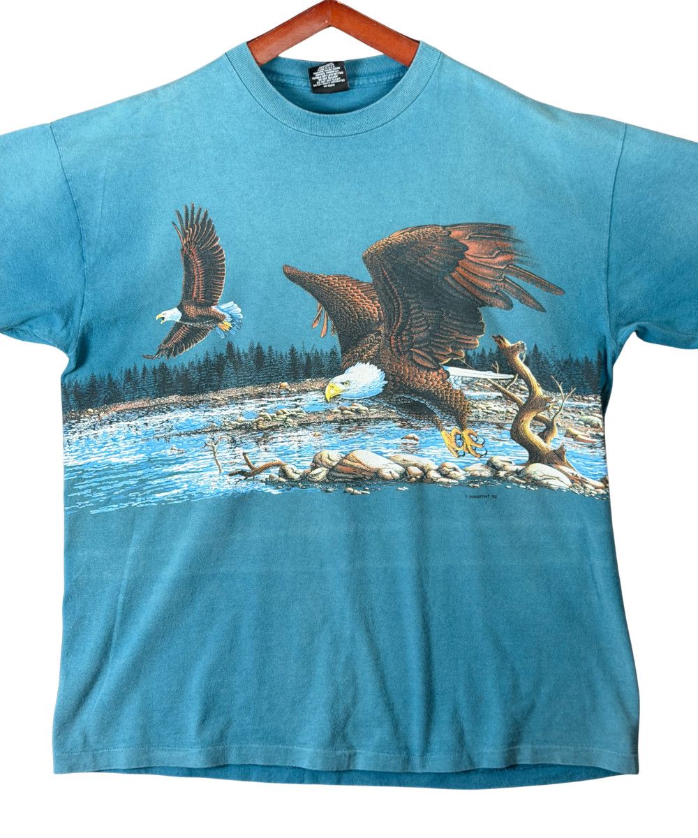 Signal Sport 1992 Signal Sport Habitat Eagle Tee Size US XL / EU 56 / 4 - 5 Thumbnail