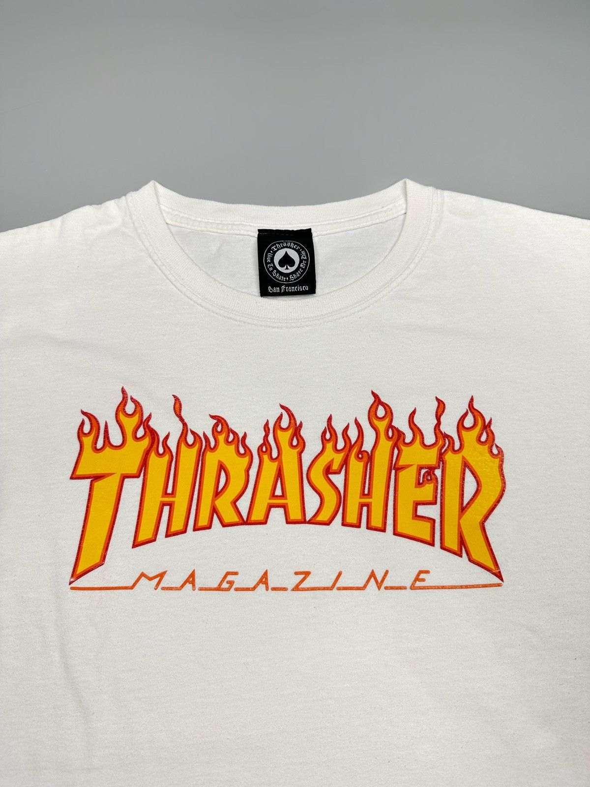 Thrasher Vintage Y2k Thrasher Tee Streetwear Size US XL / EU 56 / 4 - 4 Thumbnail