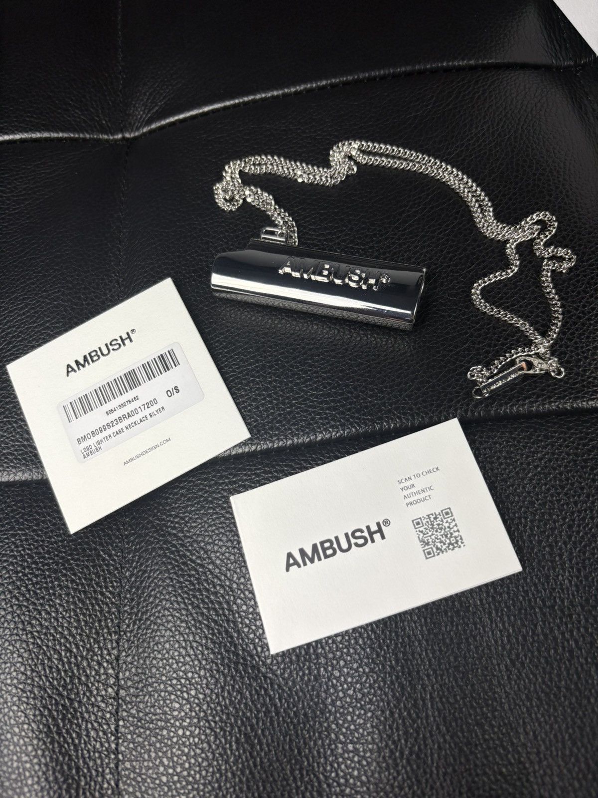 Ambush Design Ambush Lighter Case necklace Silver Made in Japan Size ONE SIZE - 6 Thumbnail