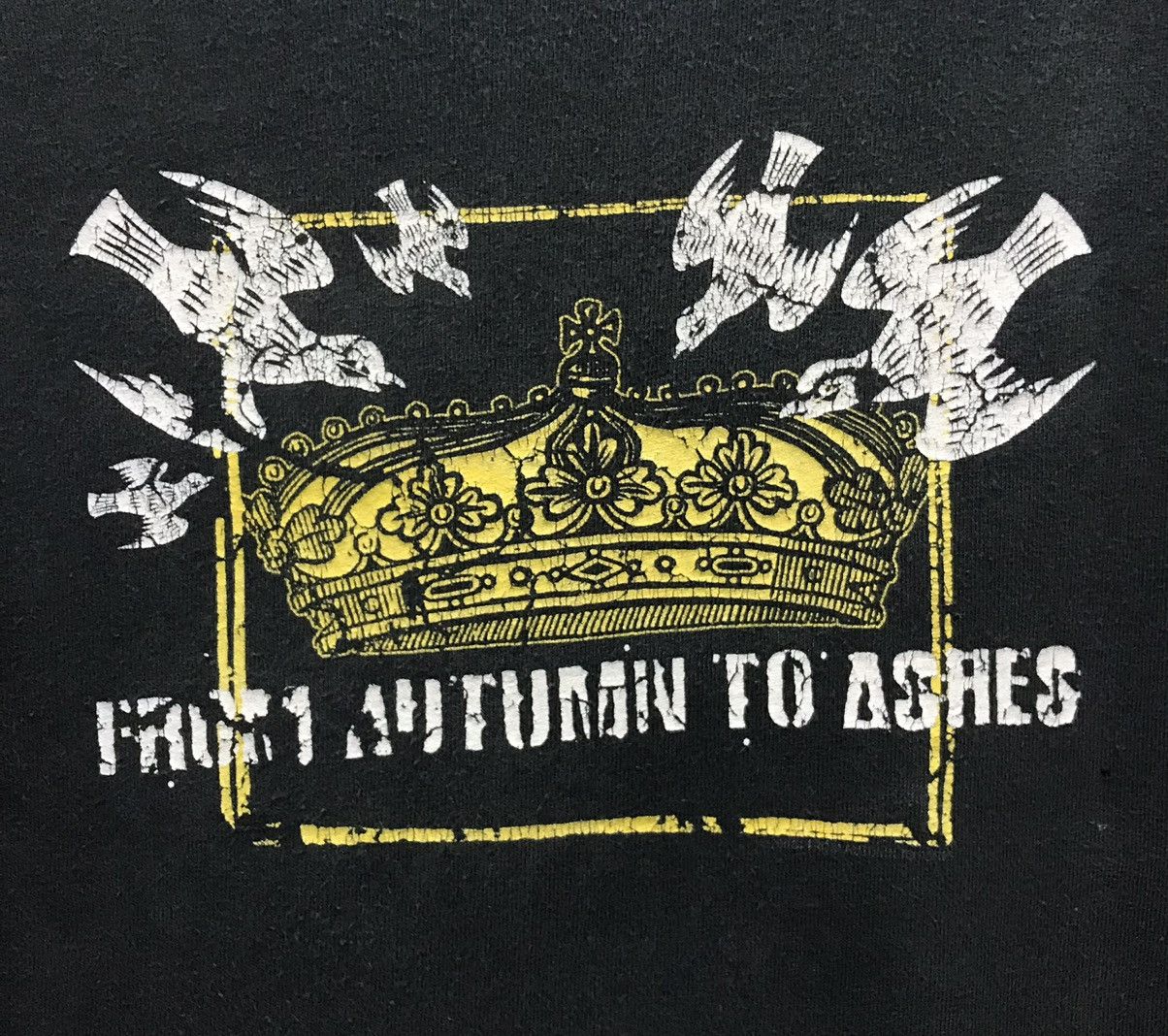Band Tees × Hanes × Vintage Vintage Hanes From Autumn To Ashes Shirt Size US M / EU 48-50 / 2 - 3 Thumbnail