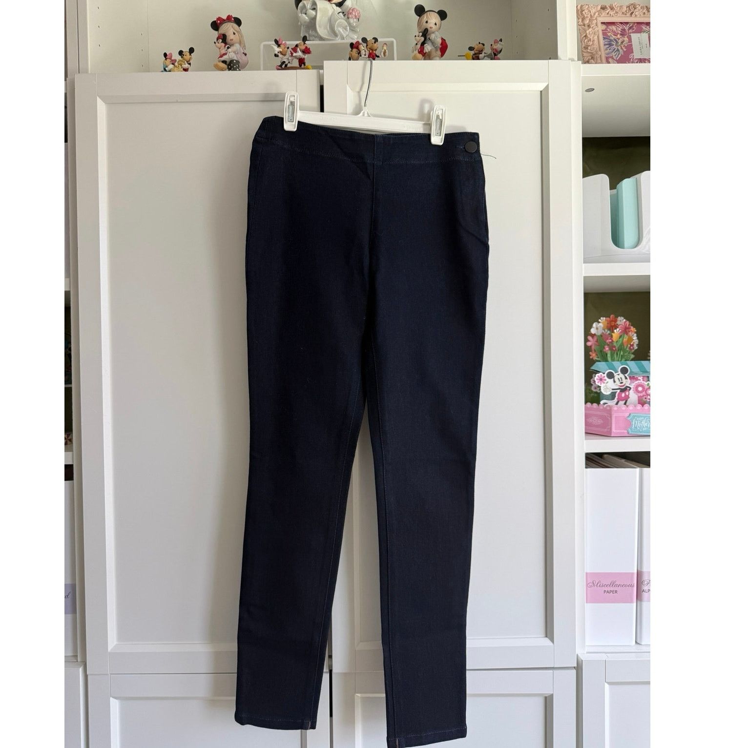 Other Rachel Premium Denim Dark Navy Stretch Comfort 26 - D016 Size 26" / US 2 / IT 38 - 2 Thumbnail