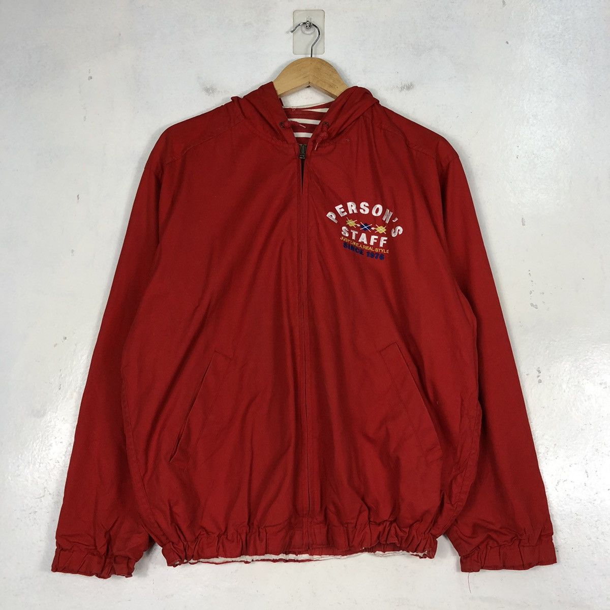 Japanese Brand × PERSON'S Vintage Persons Staff Casual Bomber Jacket Size US M / EU 48-50 / 2 - 1 Thumbnail