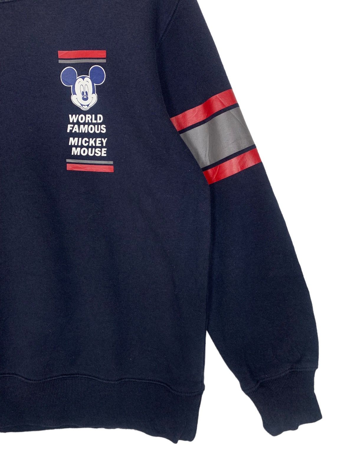 GU Disney Mickey Mouse Gu Japanese Brand Crewneck Sweatshirt Size S / US 4 / IT 40 - 4 Thumbnail