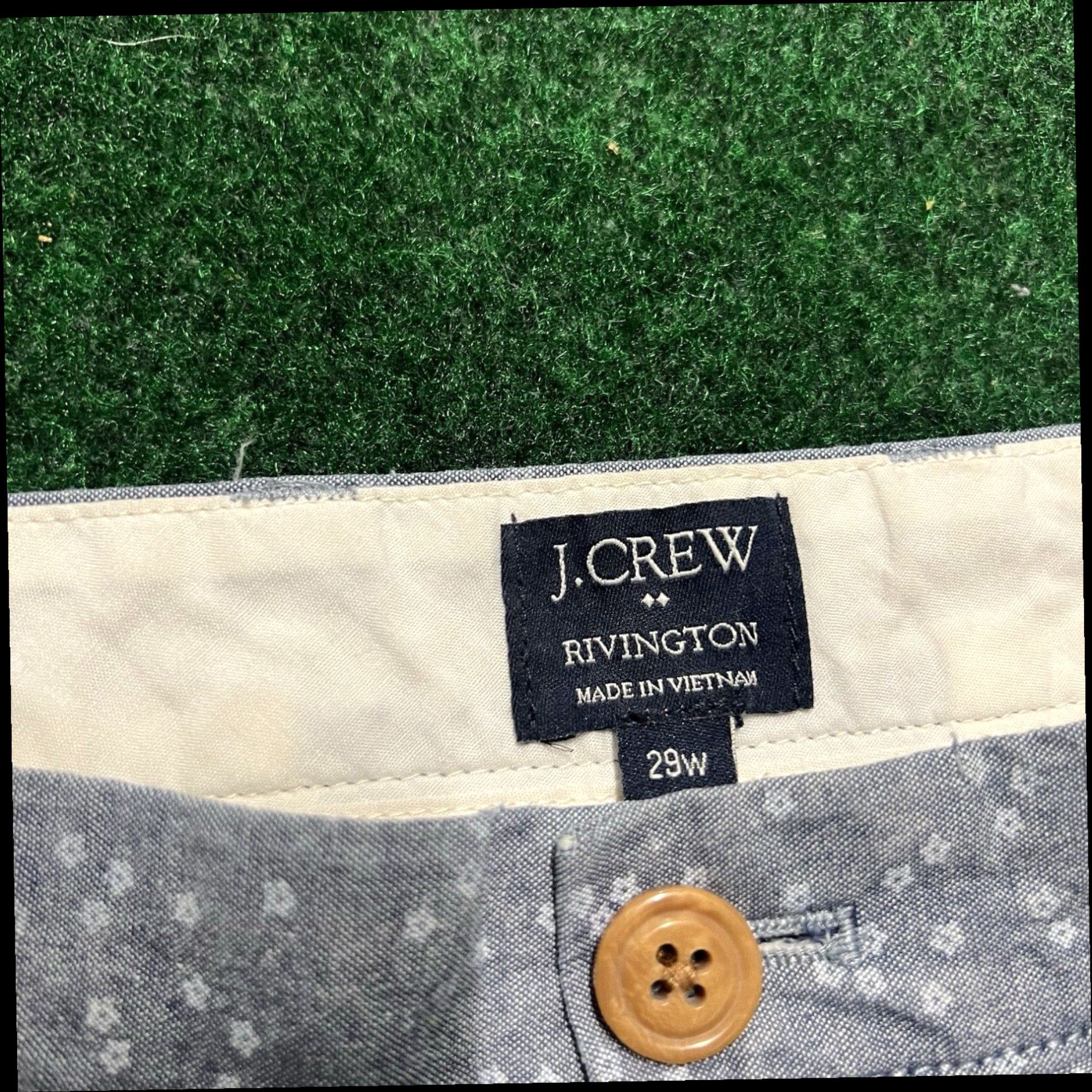 J.Crew J.CREW Rivington Short Linen Cotton Men's Sz 29 Inseam 9” Size US 29 - 3 Thumbnail